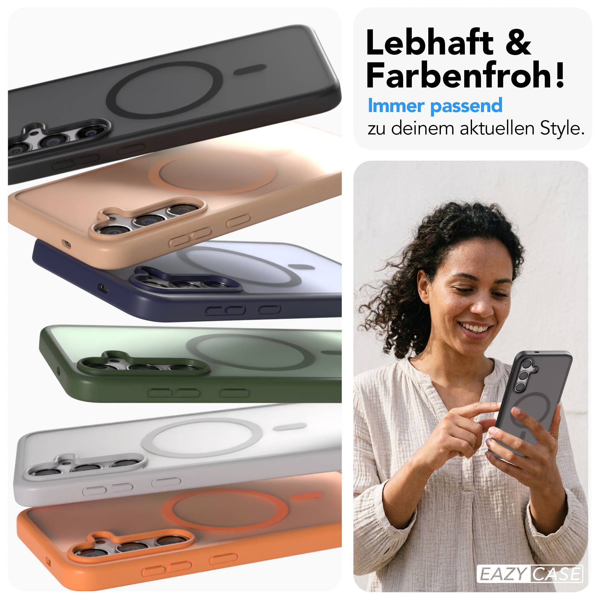 Samsung Galaxy S24 Plus Outdoor Bumper Hülle mit MagSafe Magnetring
