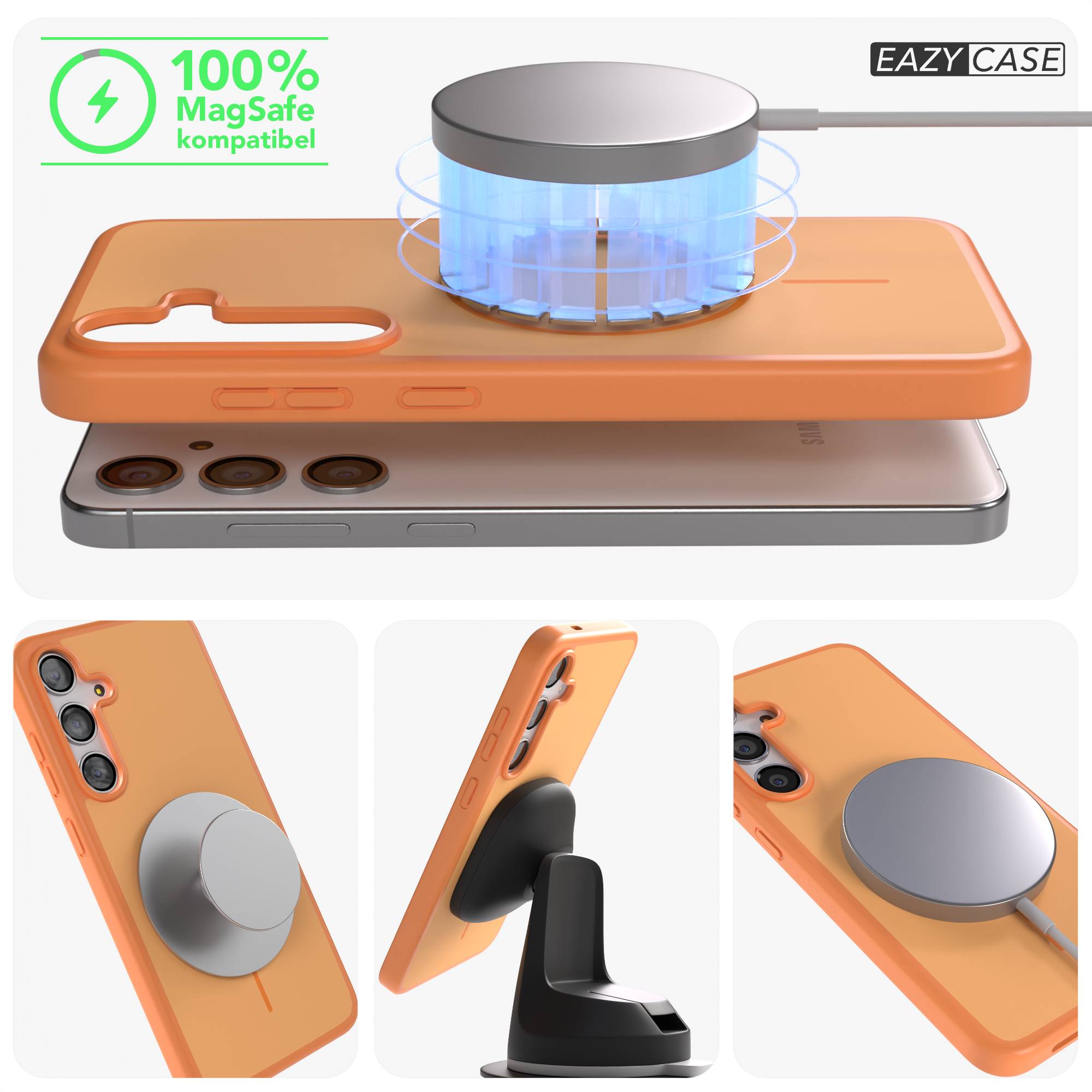 Samsung Galaxy S24 Plus Bumper Hülle mit MagSafe Magnetring