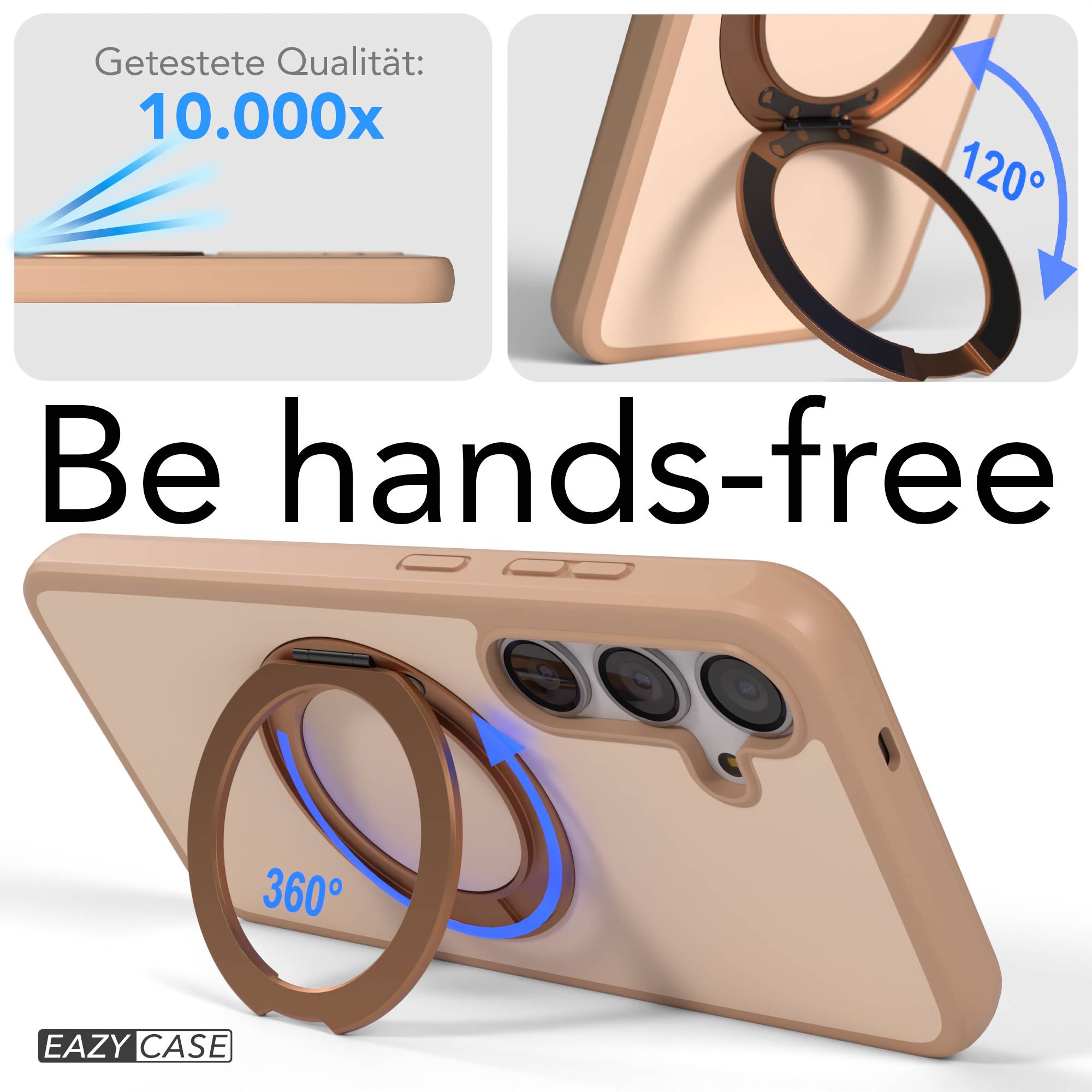 Samsung Galaxy S24 Plus Bumper Hülle mit MagSafe und drehbarem Ring