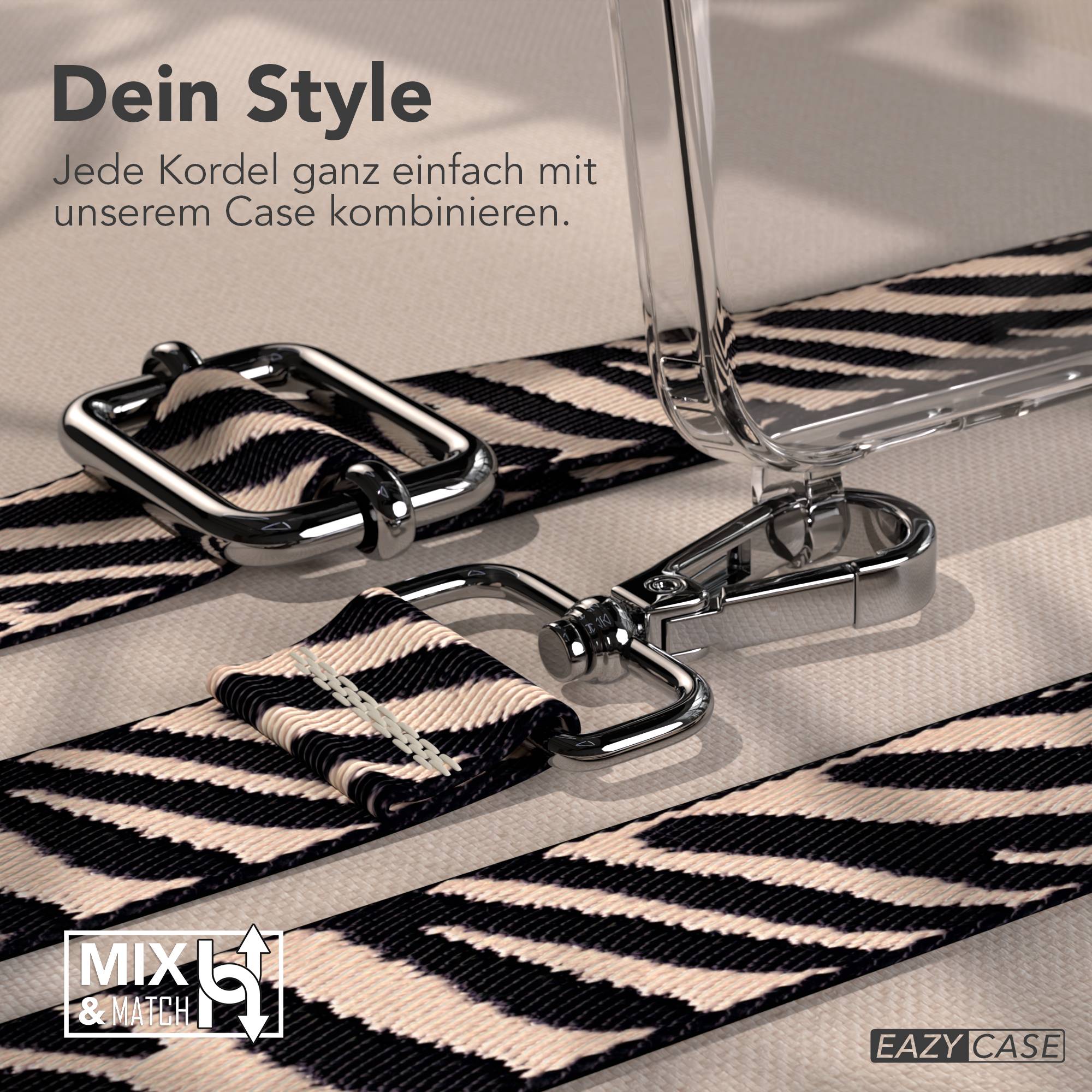 Samsung Galaxy S26 Handykette mit verstellbarem Boho Band Umhängegurt