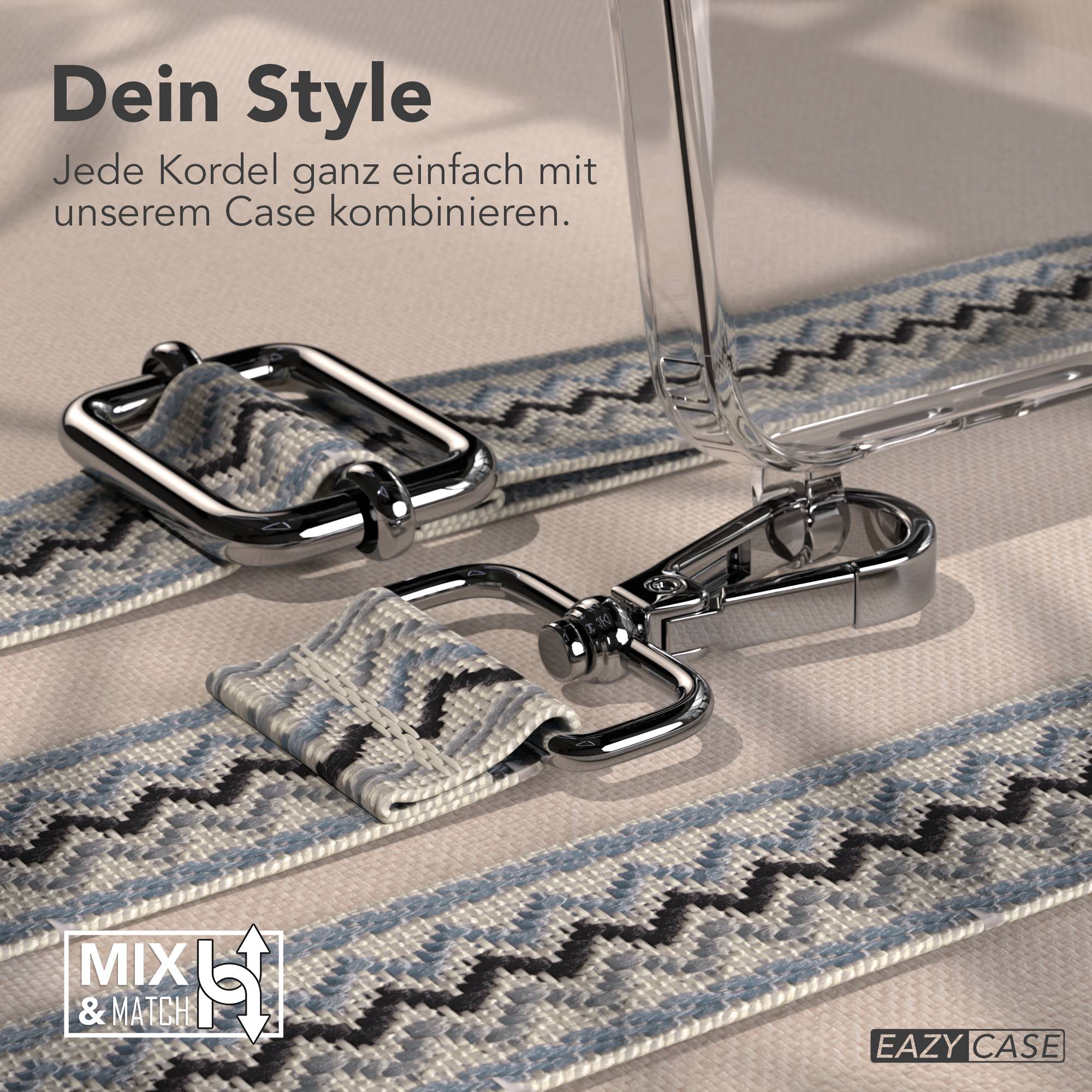 Samsung Galaxy S26 Handykette mit verstellbarem Boho Band Umhängegurt