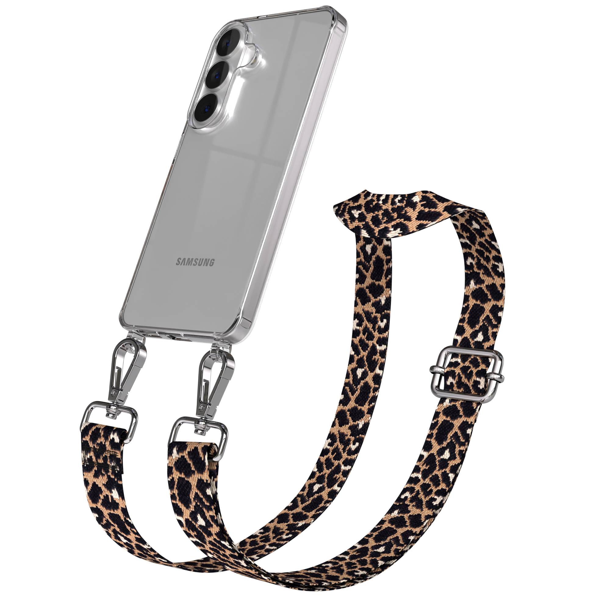 Samsung Galaxy S26 Handykette mit verstellbarem Boho Band Umhängeband