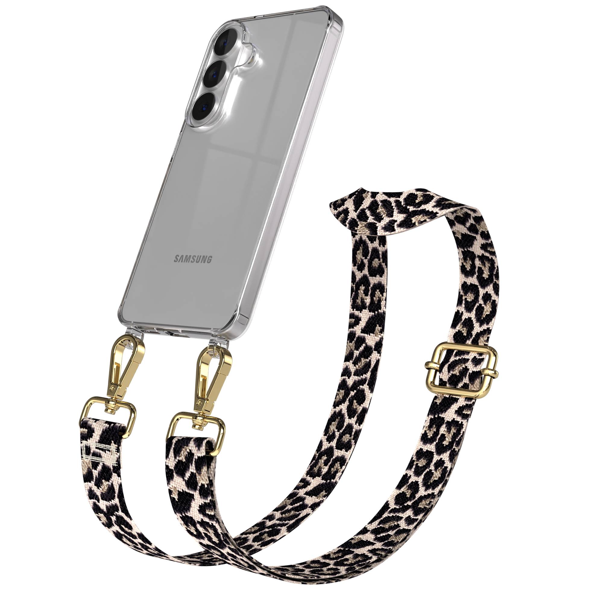 Samsung Galaxy S26 Handykette mit verstellbarem Boho Band Umhängeband