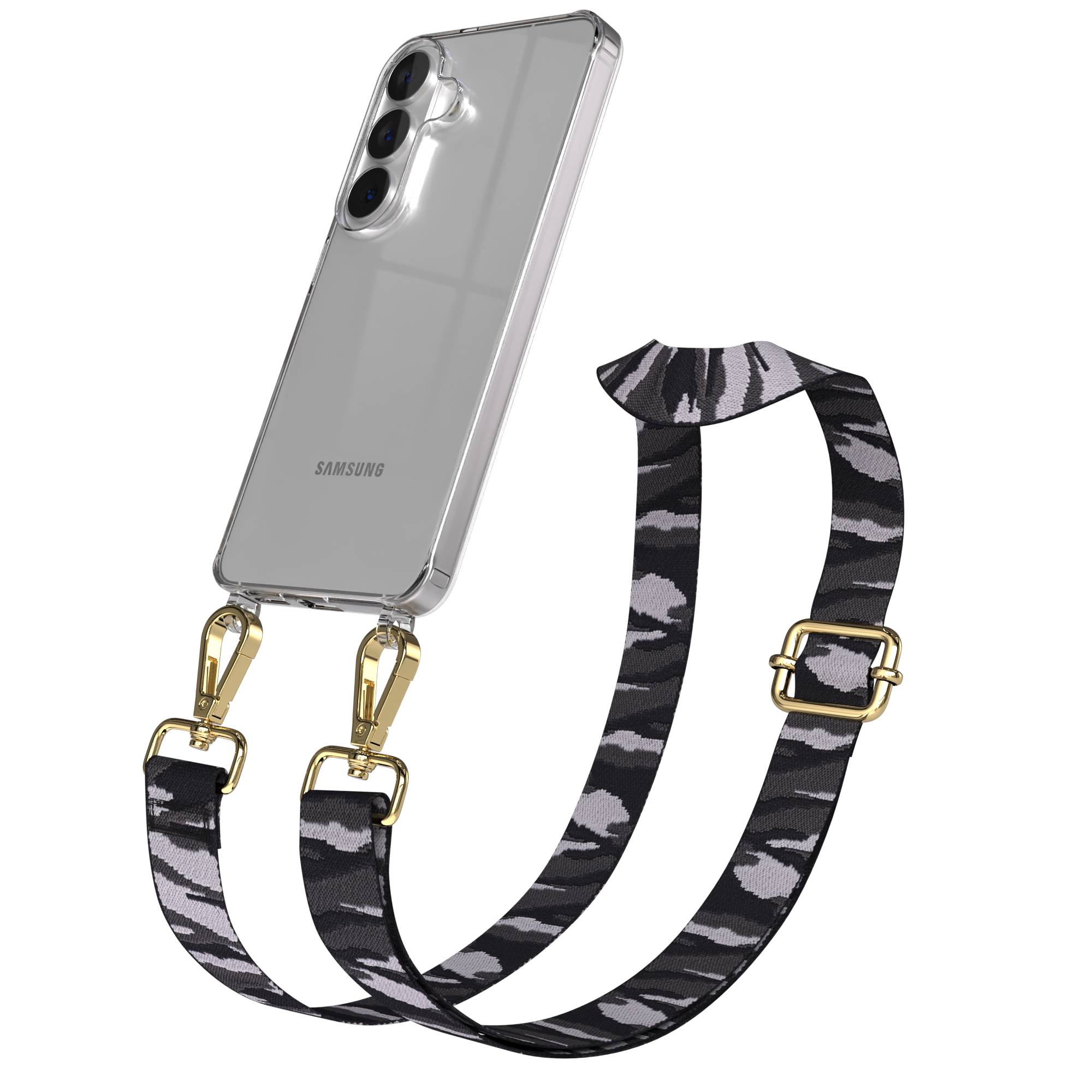 Samsung Galaxy S26 Handykette mit verstellbarem Boho Band Umhängeband