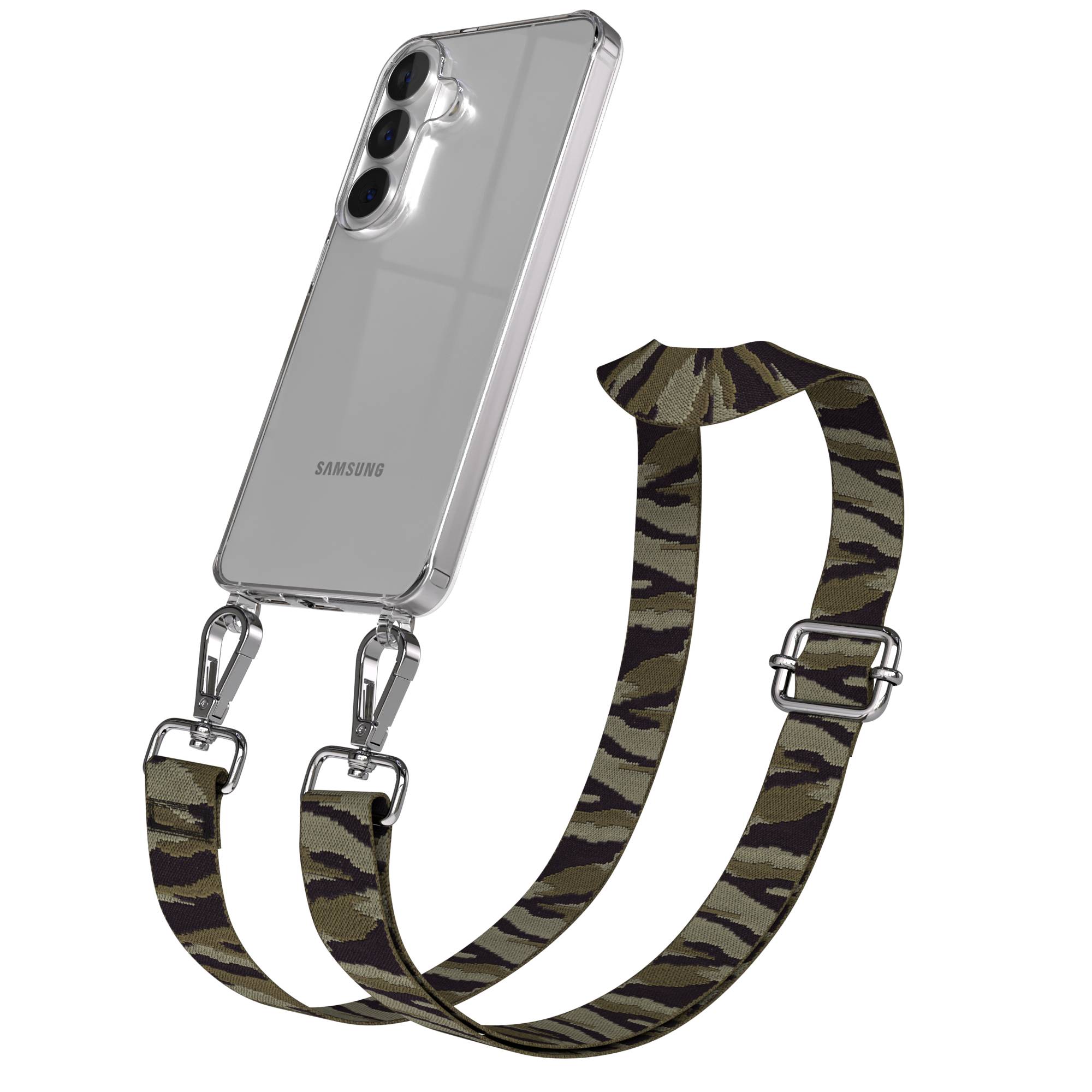 Samsung Galaxy S26 Handykette mit verstellbarem Boho Band Umhängeband