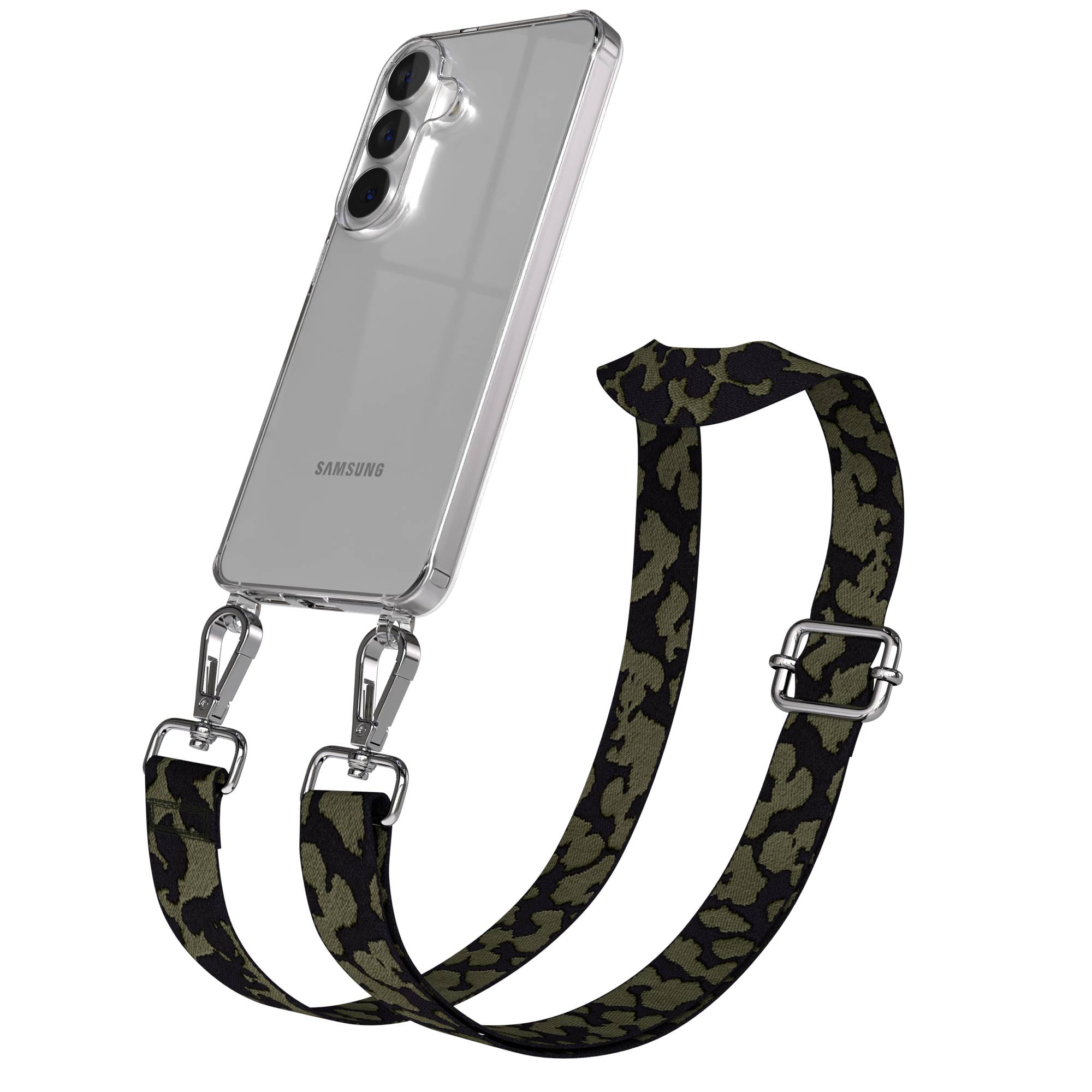 Samsung Galaxy S26 Handykette mit verstellbarem Boho Band Umhängeband