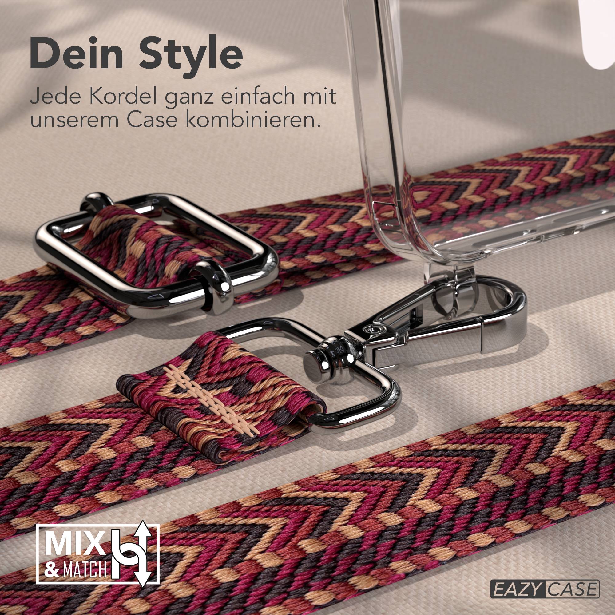 Samsung Galaxy S26 Handykette MagSafe mit Boho Band verstellbar