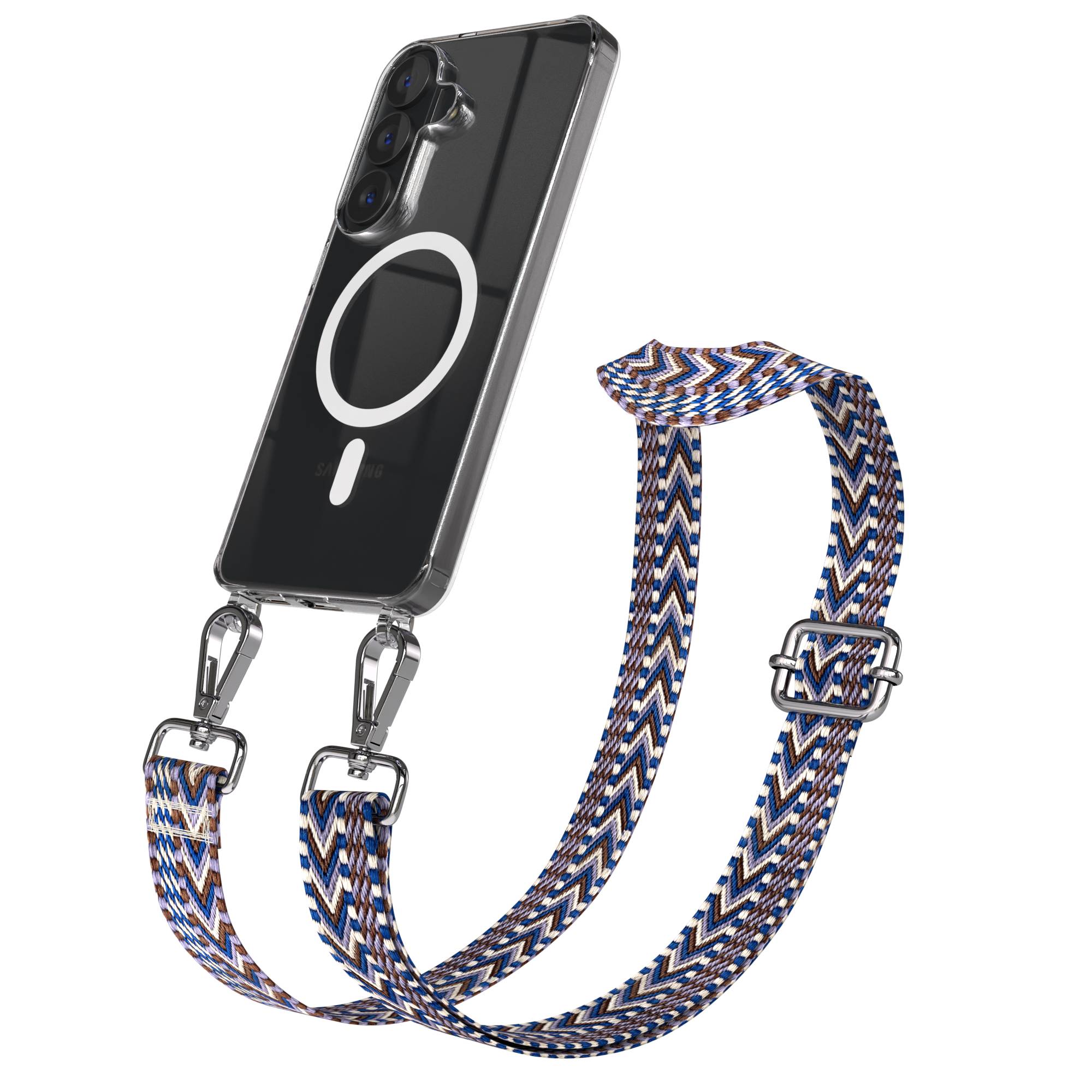 Samsung Galaxy S26 Handykette MagSafe mit Boho Band verstellbar