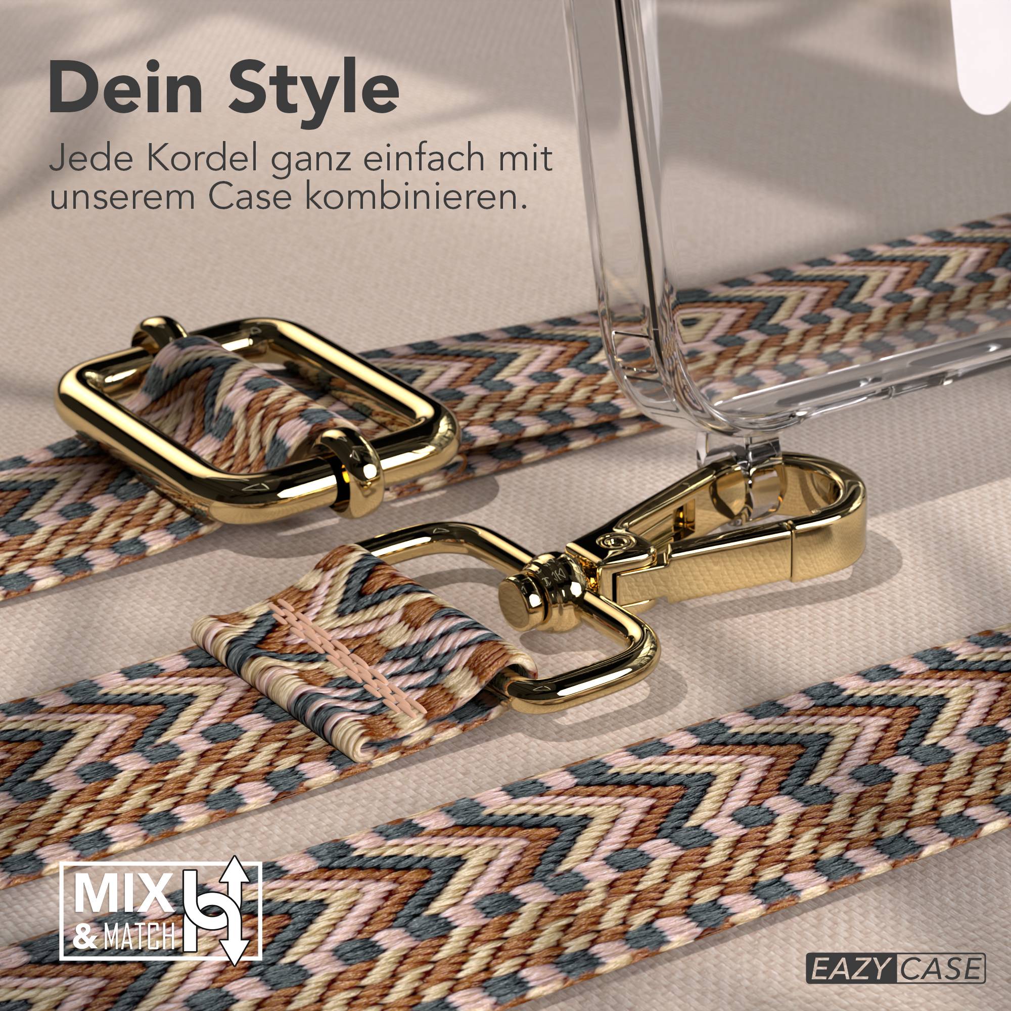 Samsung Galaxy S26 Handykette MagSafe mit Boho Band verstellbar