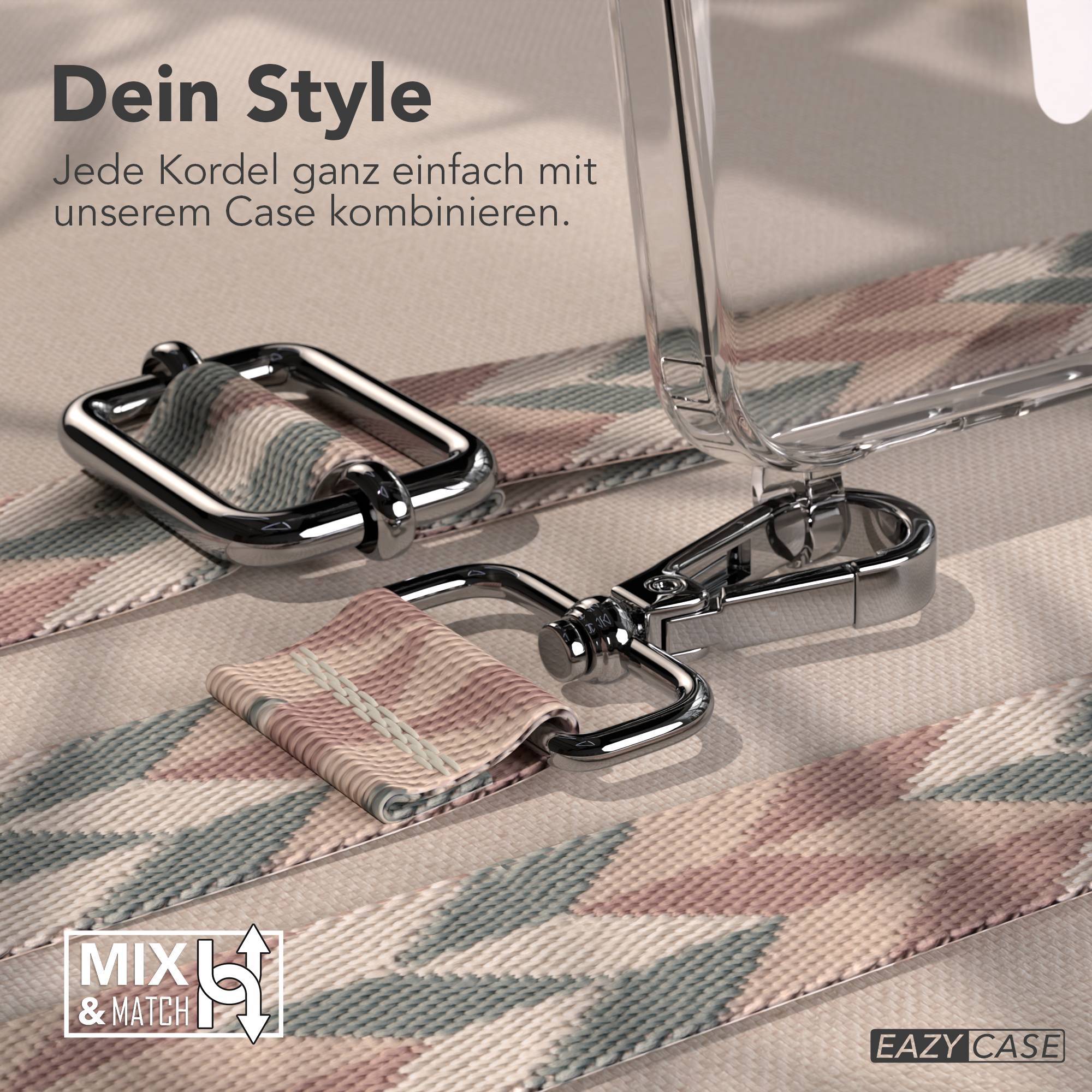 Samsung Galaxy S26 MagSafe Handykette mit verstellbarem Boho Band Set