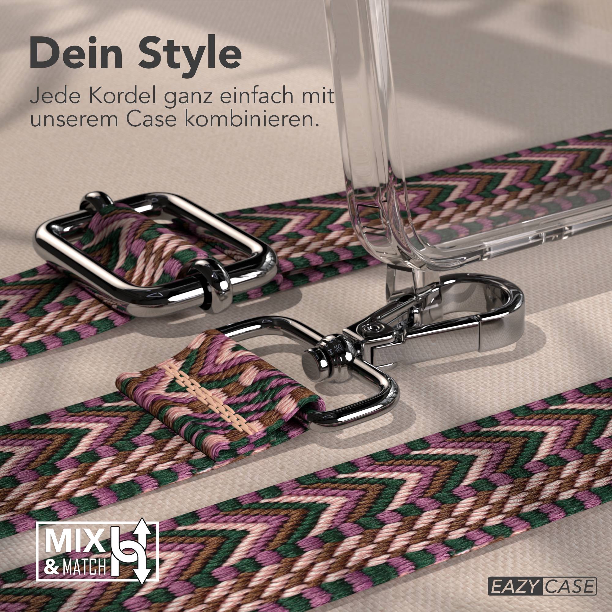 Samsung Galaxy S26 Plus Handykette mit Boho Band verstellbar