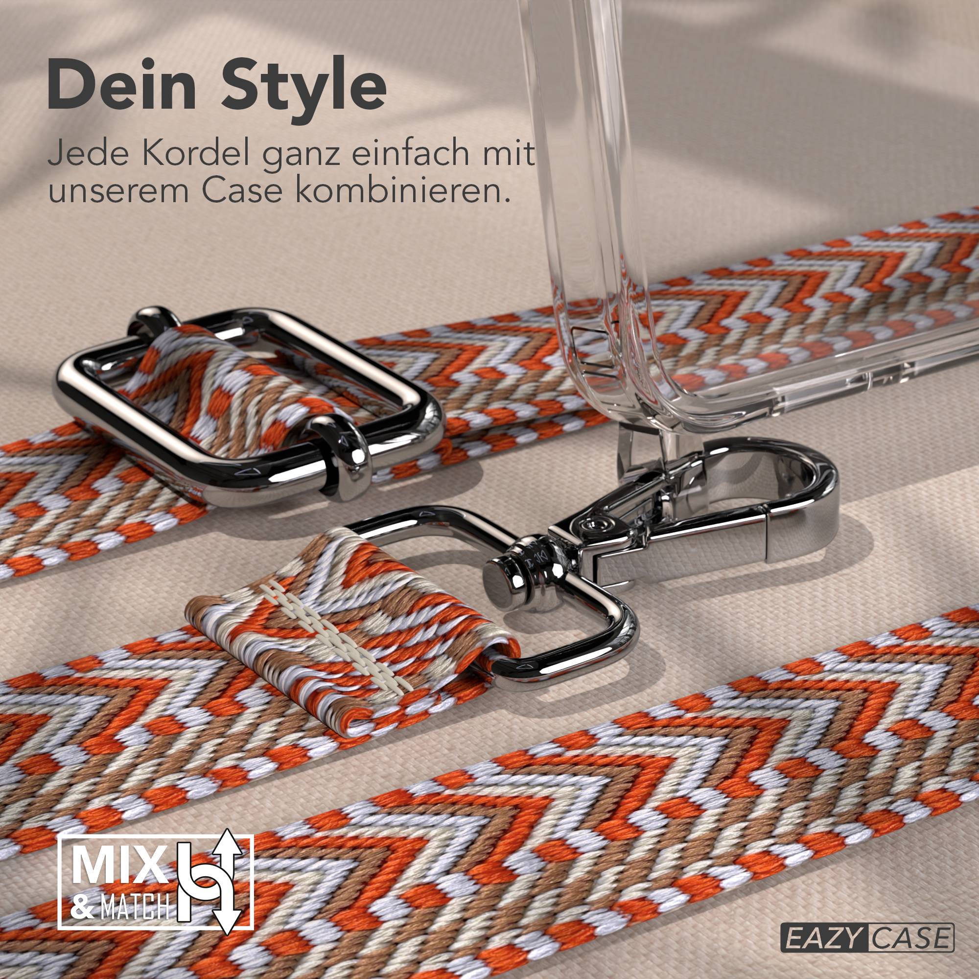 Samsung Galaxy S26 Plus Handykette mit Boho Band verstellbar