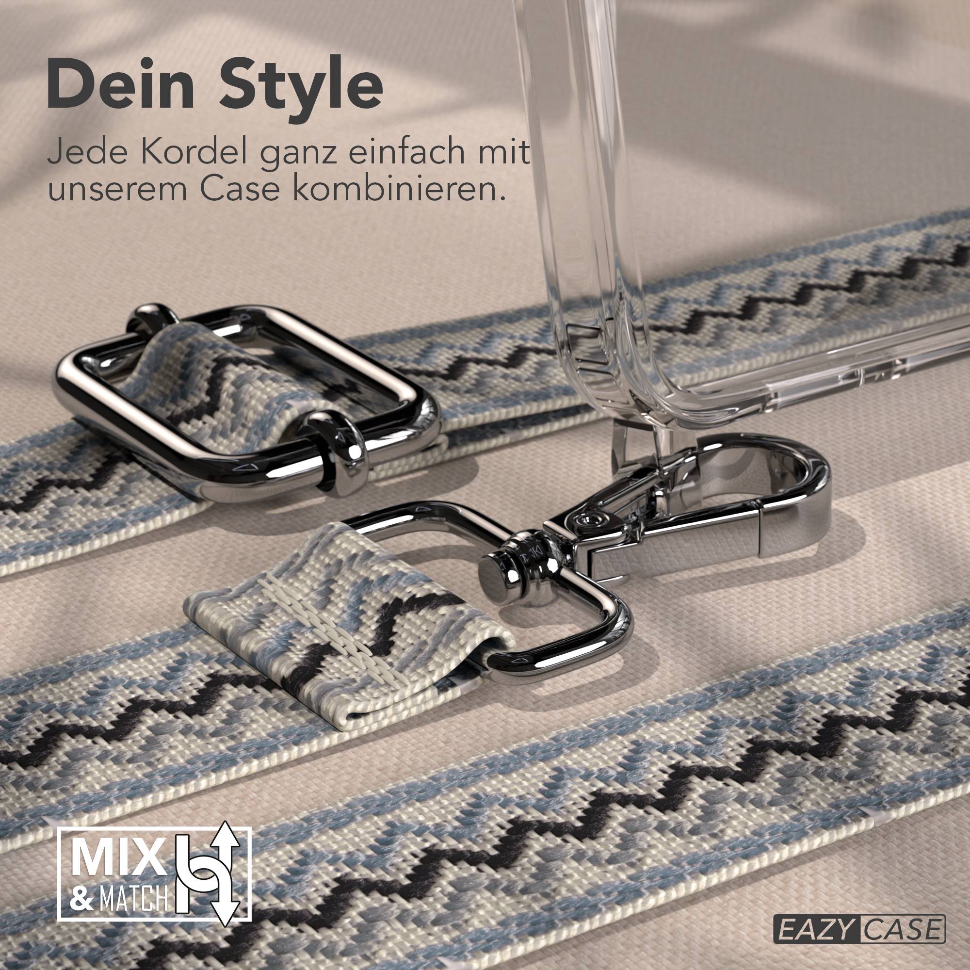 Samsung Galaxy S26 Plus Handykette mit Boho Band verstellbar