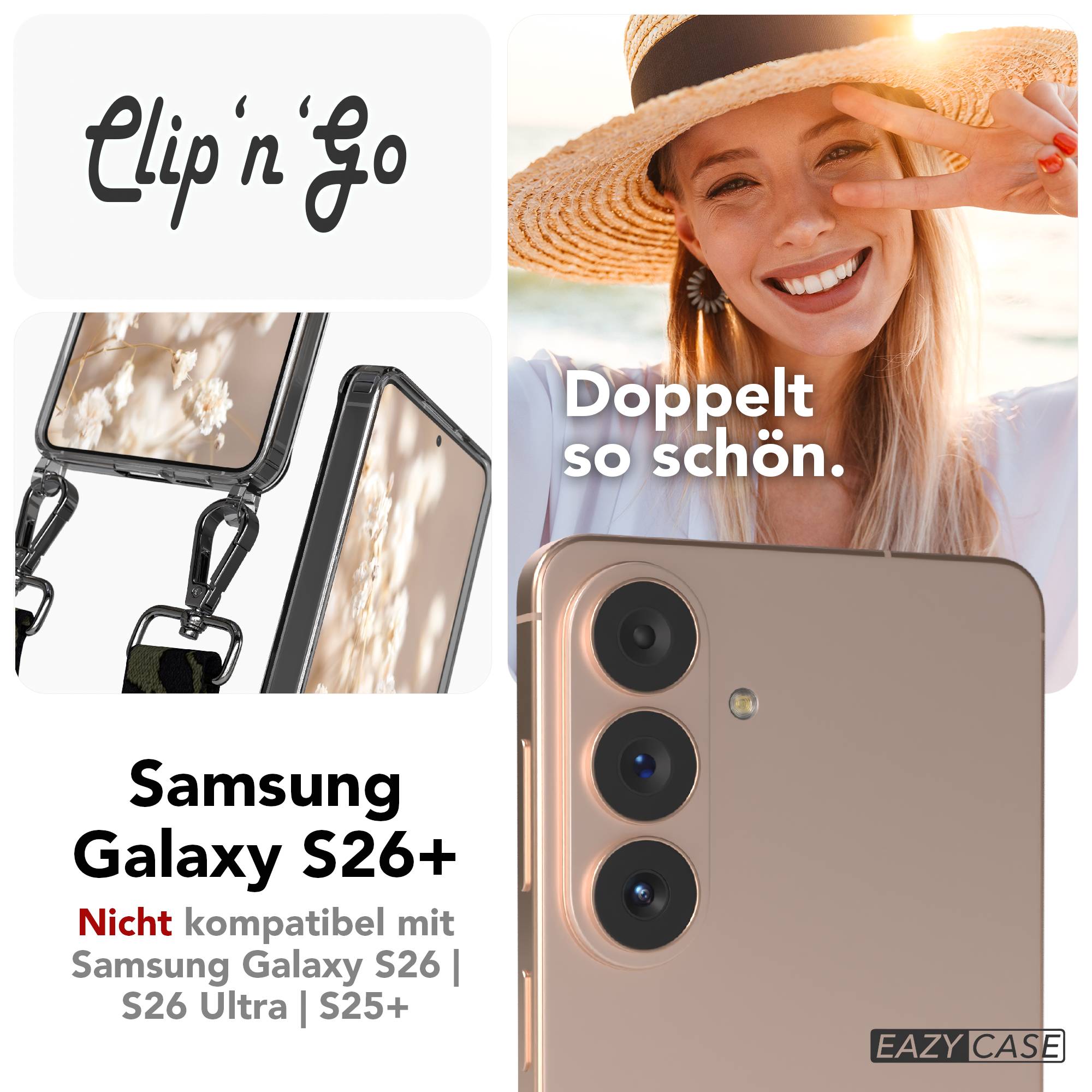 Samsung Galaxy S26 Plus Handykette MagSafe Boho Band verstellbar EAZY CASE