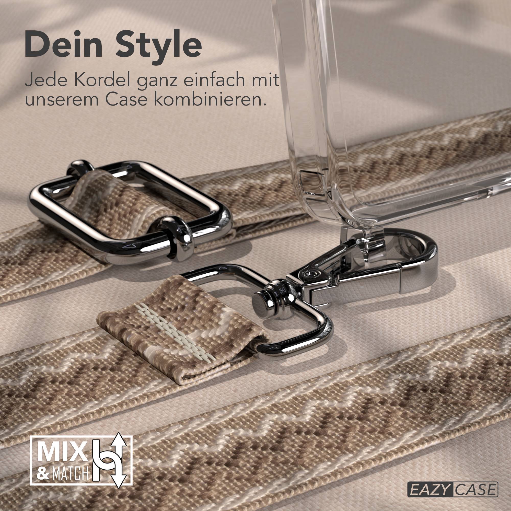 Samsung Galaxy S26 Ultra Handykette mit Boho Band verstellbar