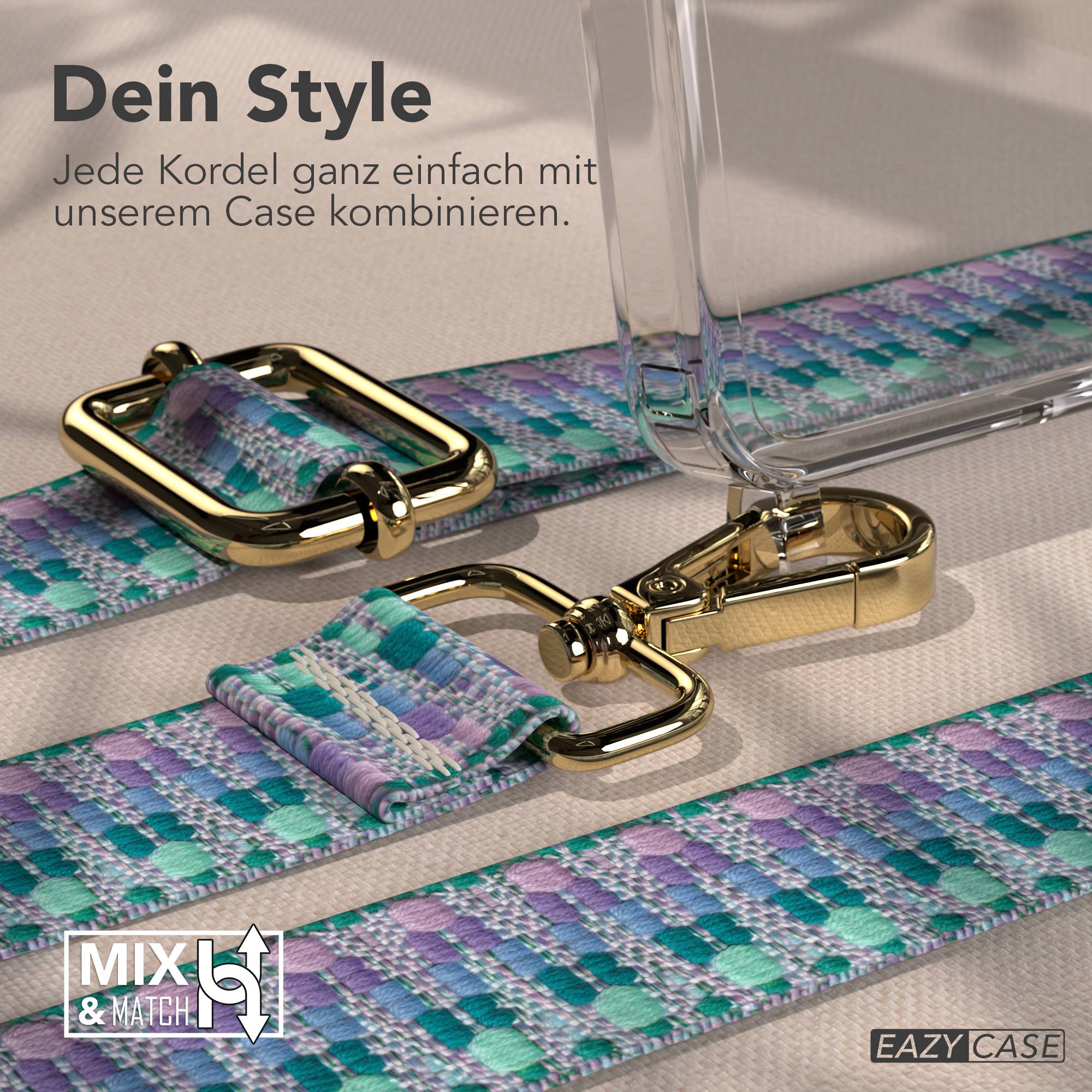 Samsung Galaxy S26 Ultra Handykette mit Boho Band verstellbar