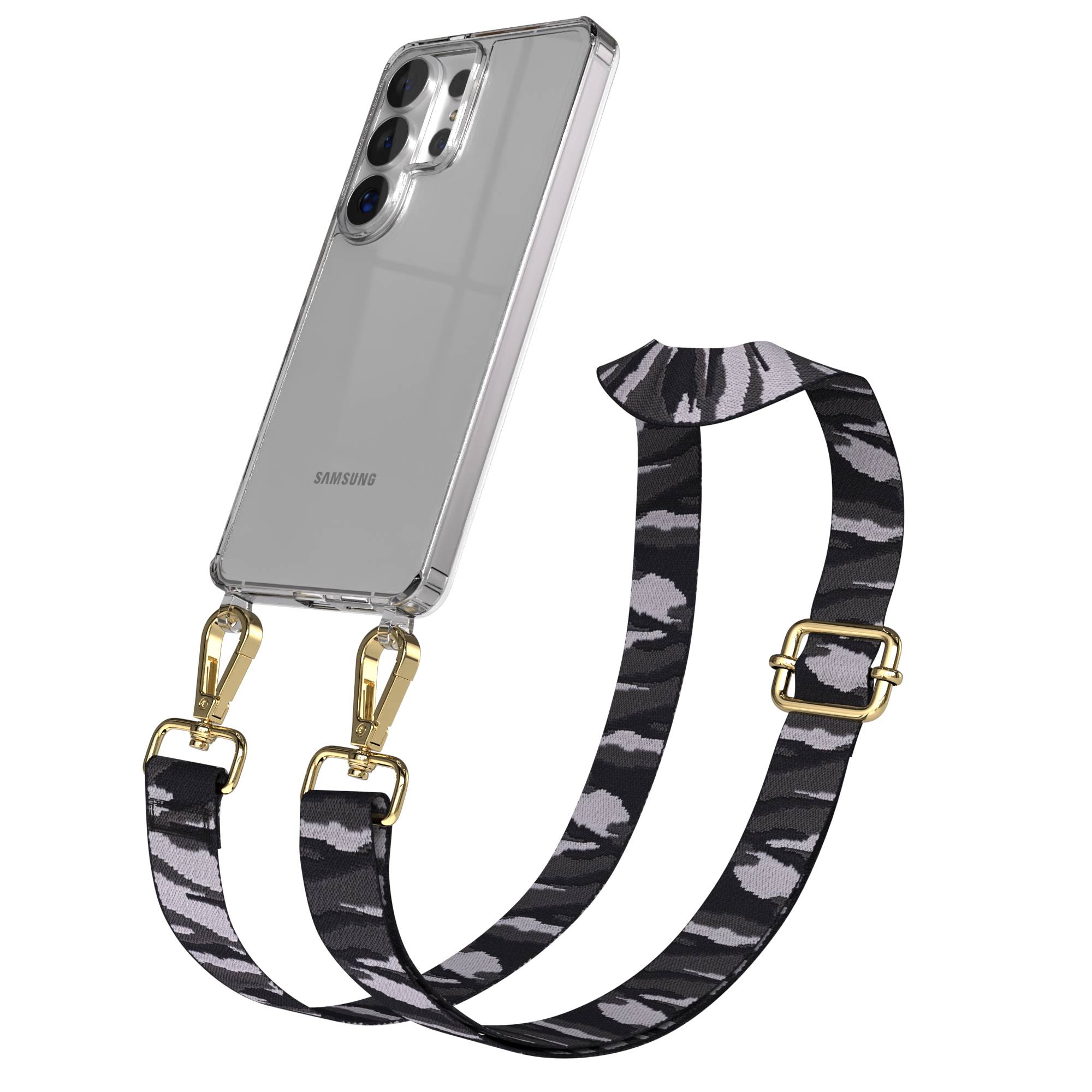 Samsung Galaxy S26 Ultra Handykette mit verstellbarem Boho Band zum Umhängen