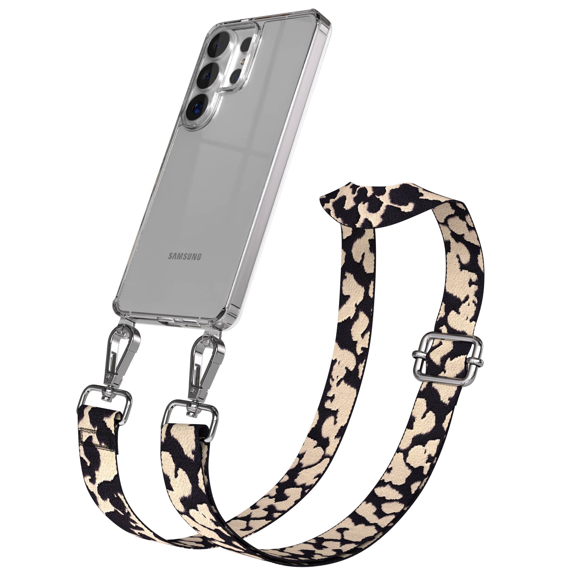 Samsung Galaxy S26 Ultra Handykette mit verstellbarem Boho Band zum Umhängen