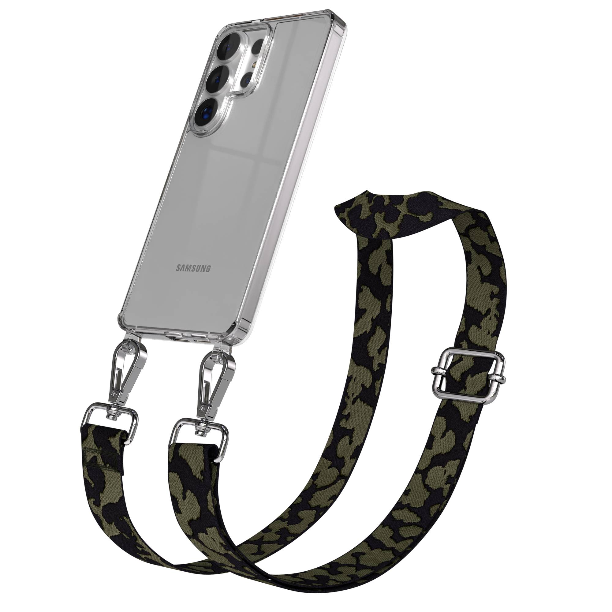 Samsung Galaxy S26 Ultra Handykette mit verstellbarem Boho Band zum Umhängen