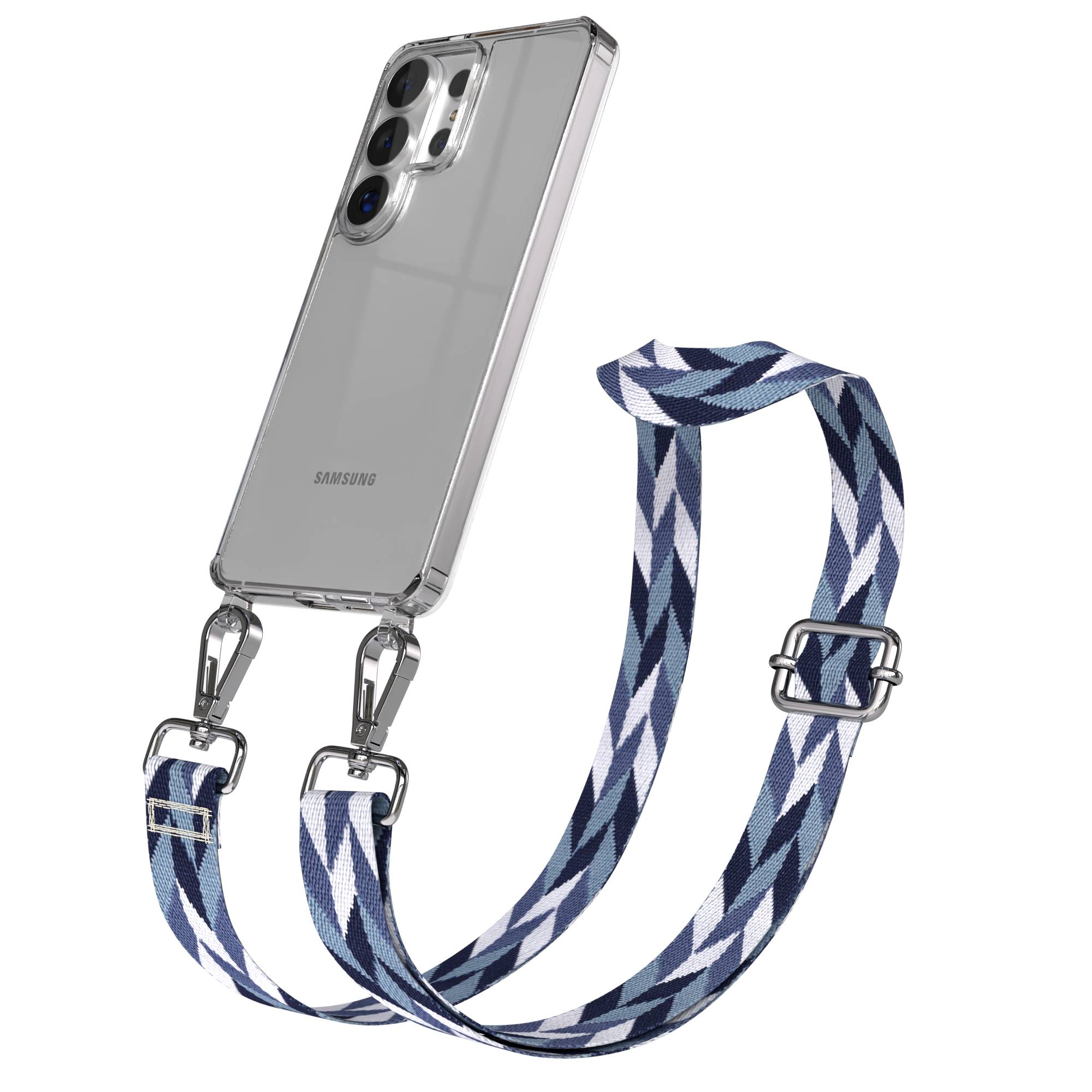 Samsung Galaxy S26 Ultra Handykette mit verstellbarem Boho Band zum Umhängen
