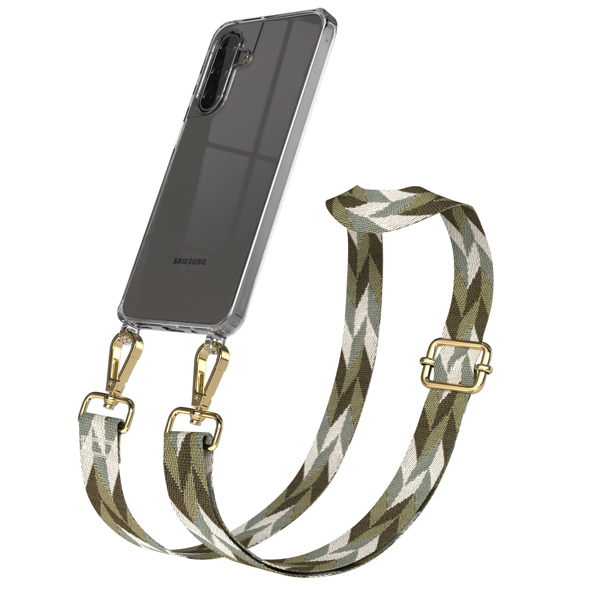 Samsung Galaxy A17 Handykette mit verstellbarem Boho Band EAZY CASE