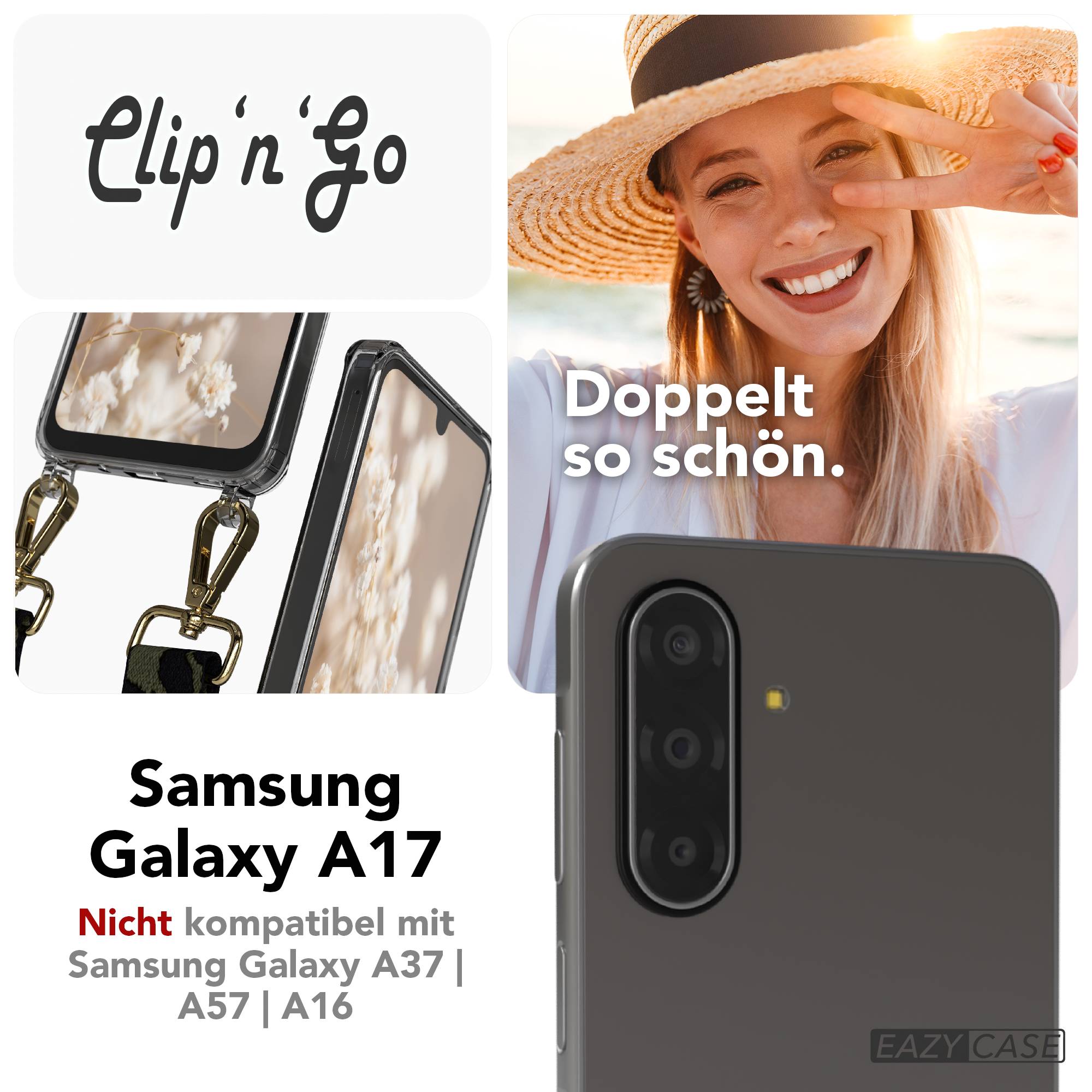 Samsung Galaxy A17 Handykette MagSafe Boho Band verstellbar EAZY CASE