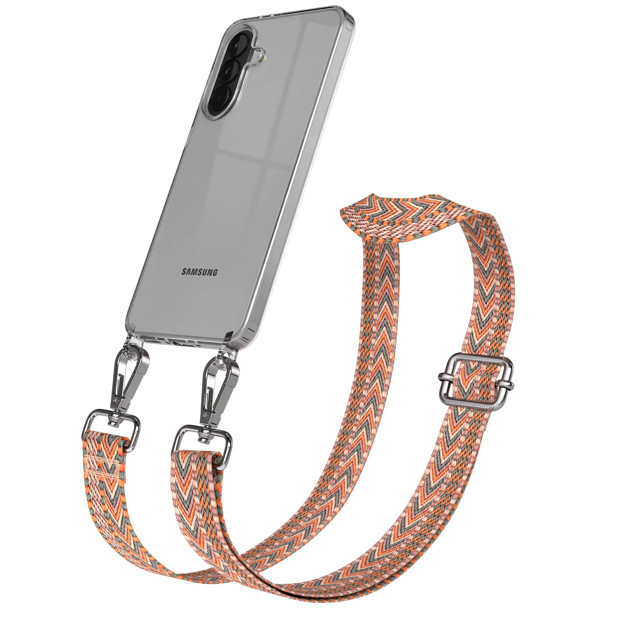 Samsung Galaxy A37 Handykette mit verstellbarem Boho Band Umhängeriemen