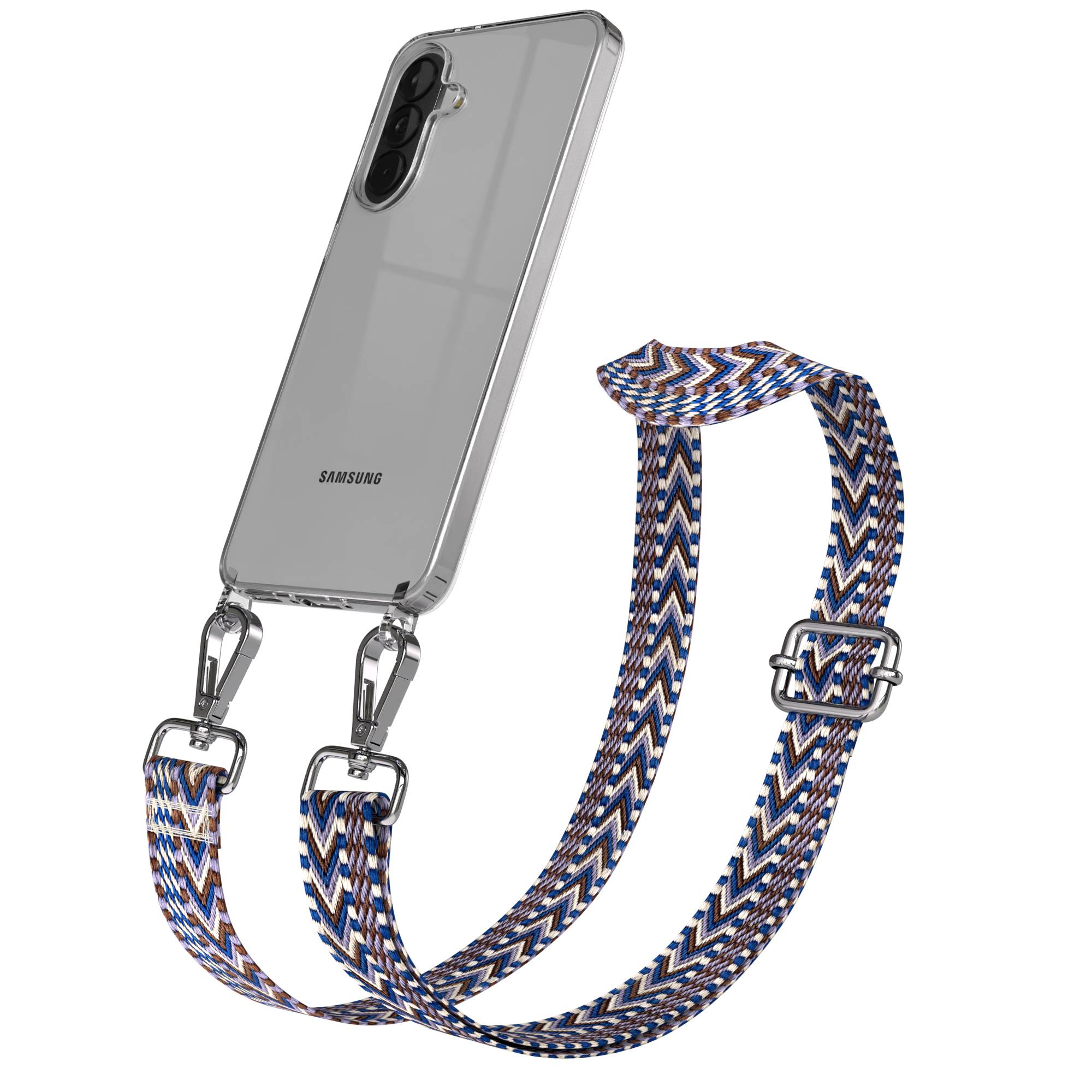 Samsung Galaxy A37 Handykette mit verstellbarem Boho Band Umhängeriemen