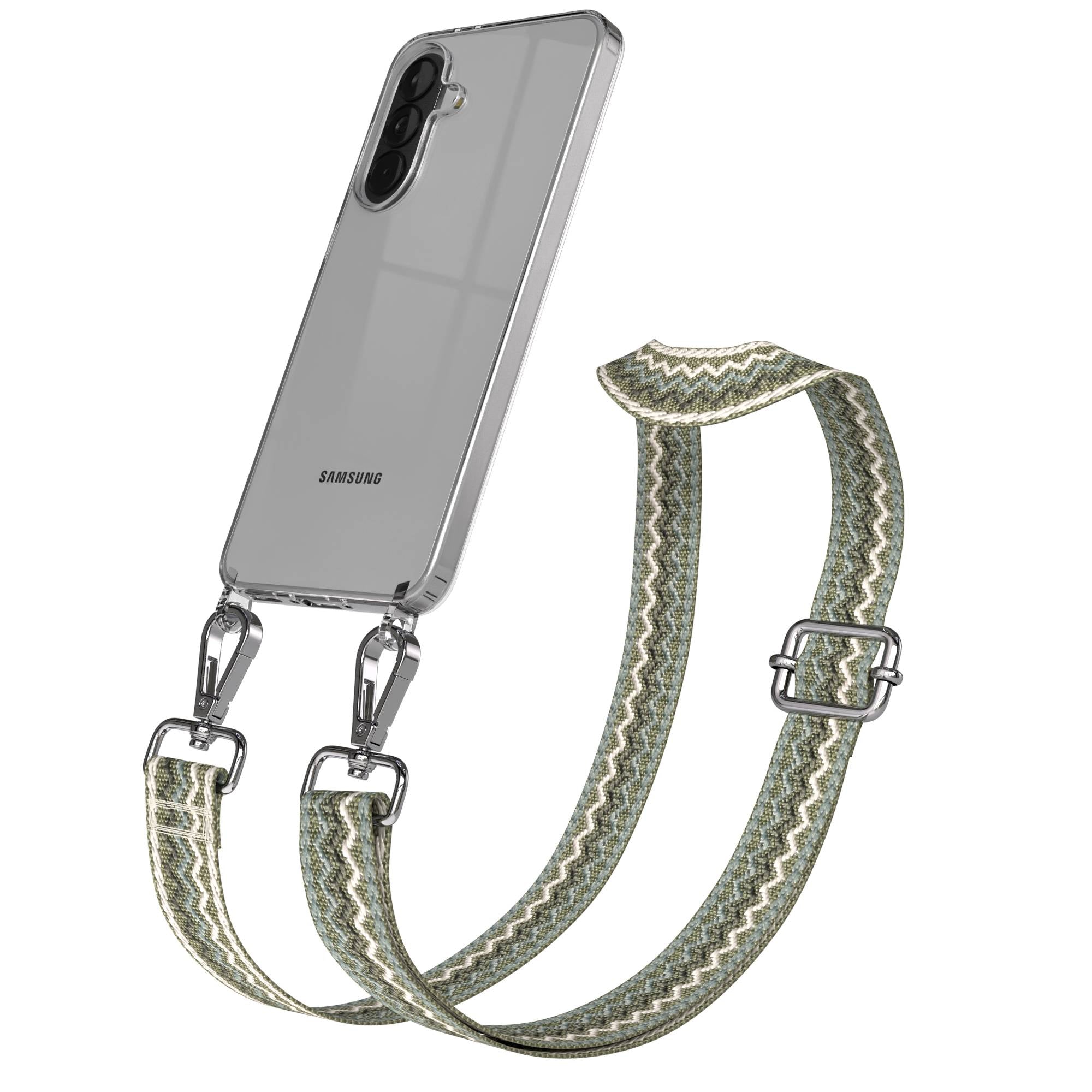 Samsung Galaxy A37 Handykette mit verstellbarem Boho Band Umhängeriemen
