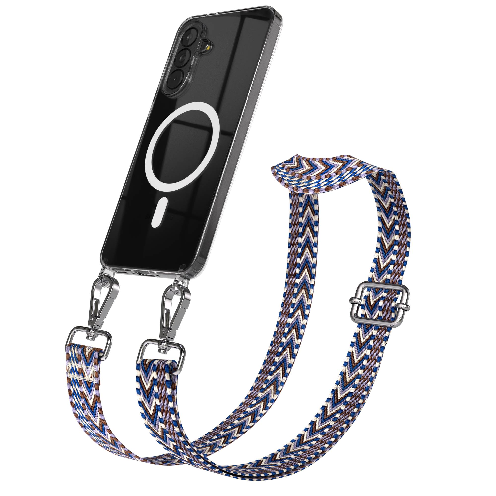 Samsung Galaxy A37 Handykette mit MagSafe und Boho Trageriemen Set