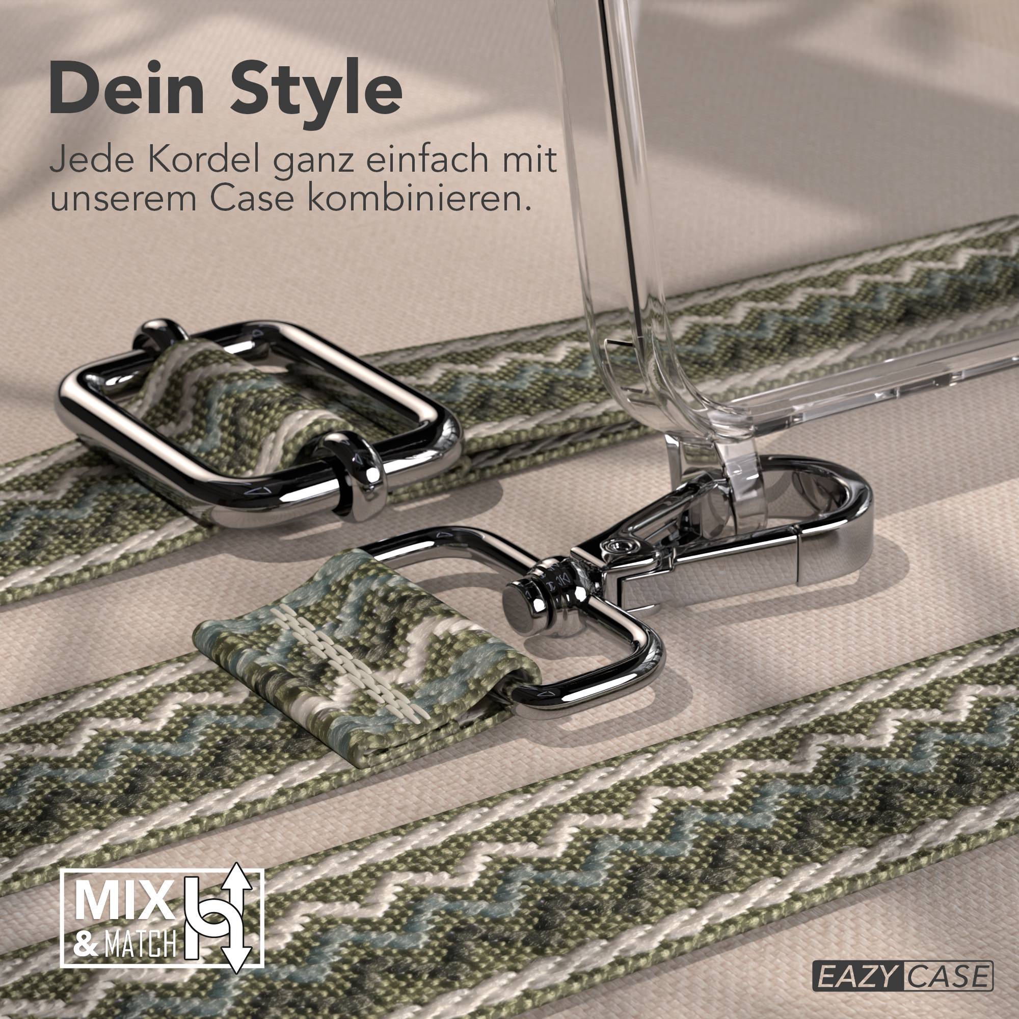 Samsung Galaxy A57 Handykette mit verstellbarem Boho Tragegurt