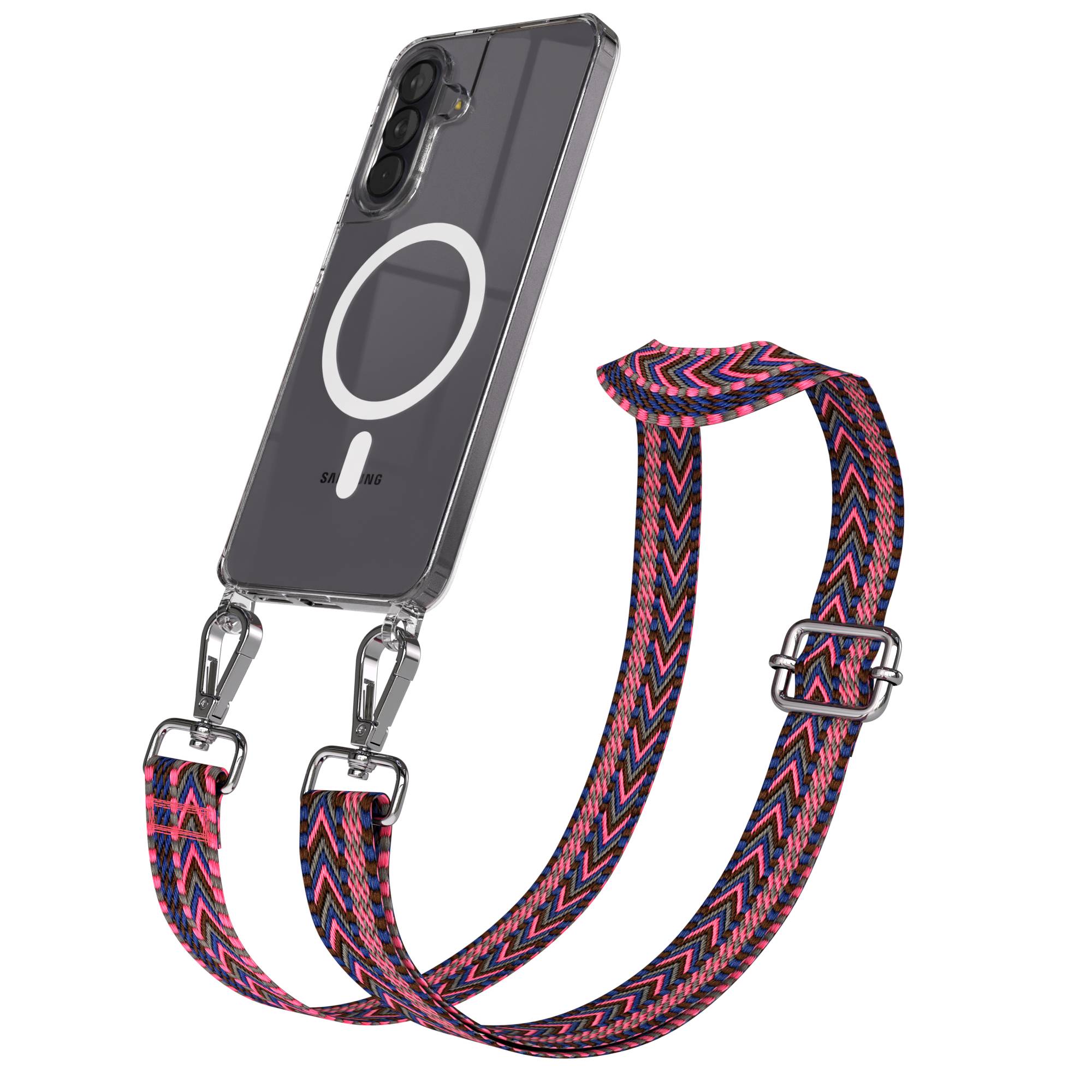 Samsung Galaxy A57 MagSafe Handykette mit verstellbarem Boho Band Set