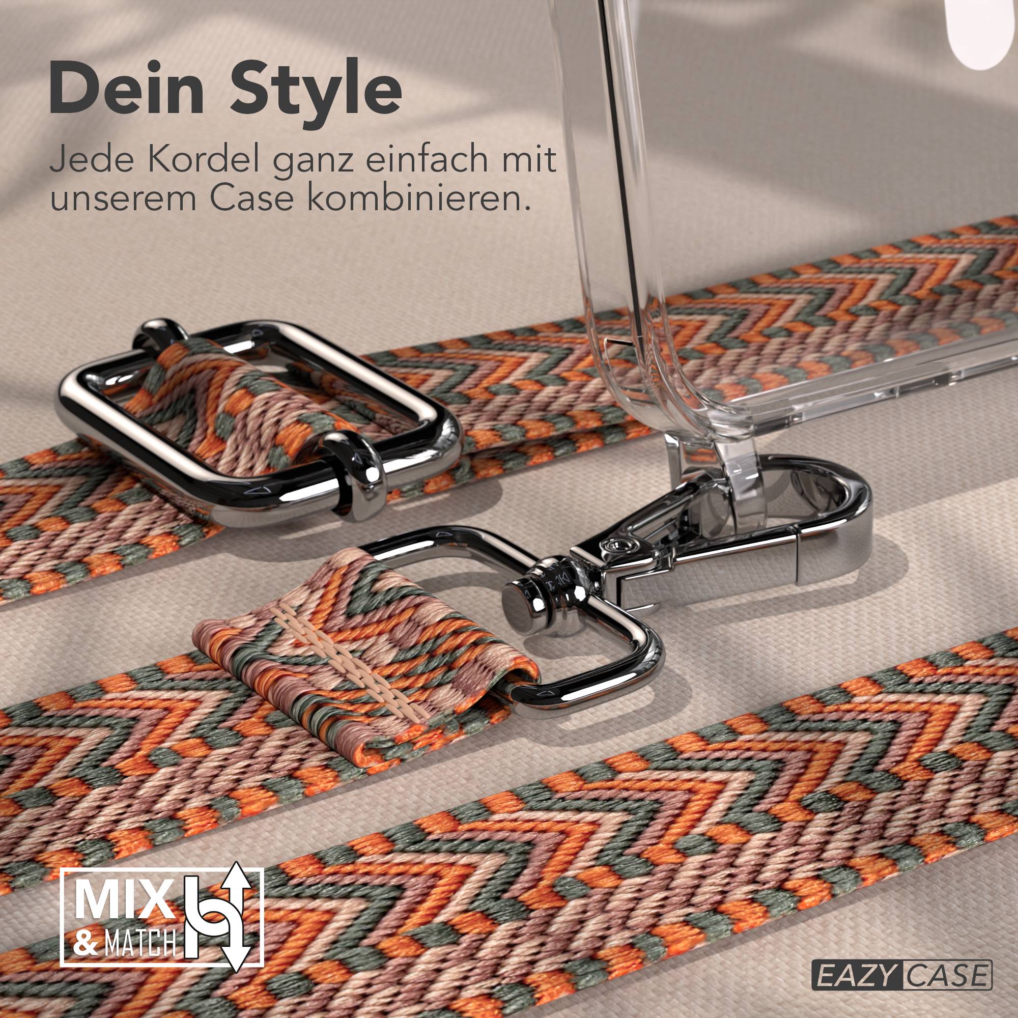 Samsung Galaxy A57 MagSafe Handykette mit verstellbarem Boho Band Set