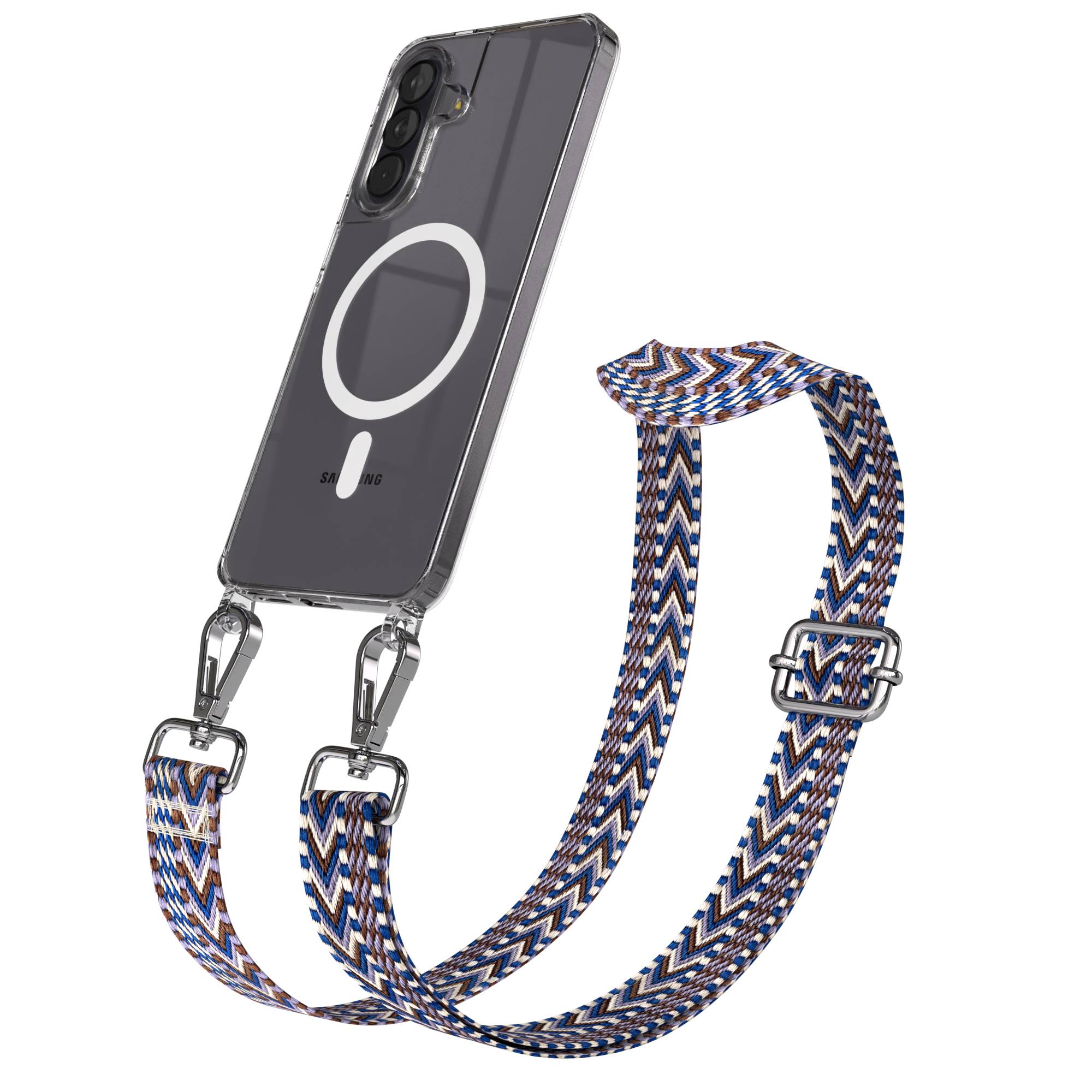 Samsung Galaxy A57 MagSafe Handykette mit verstellbarem Boho Band Set