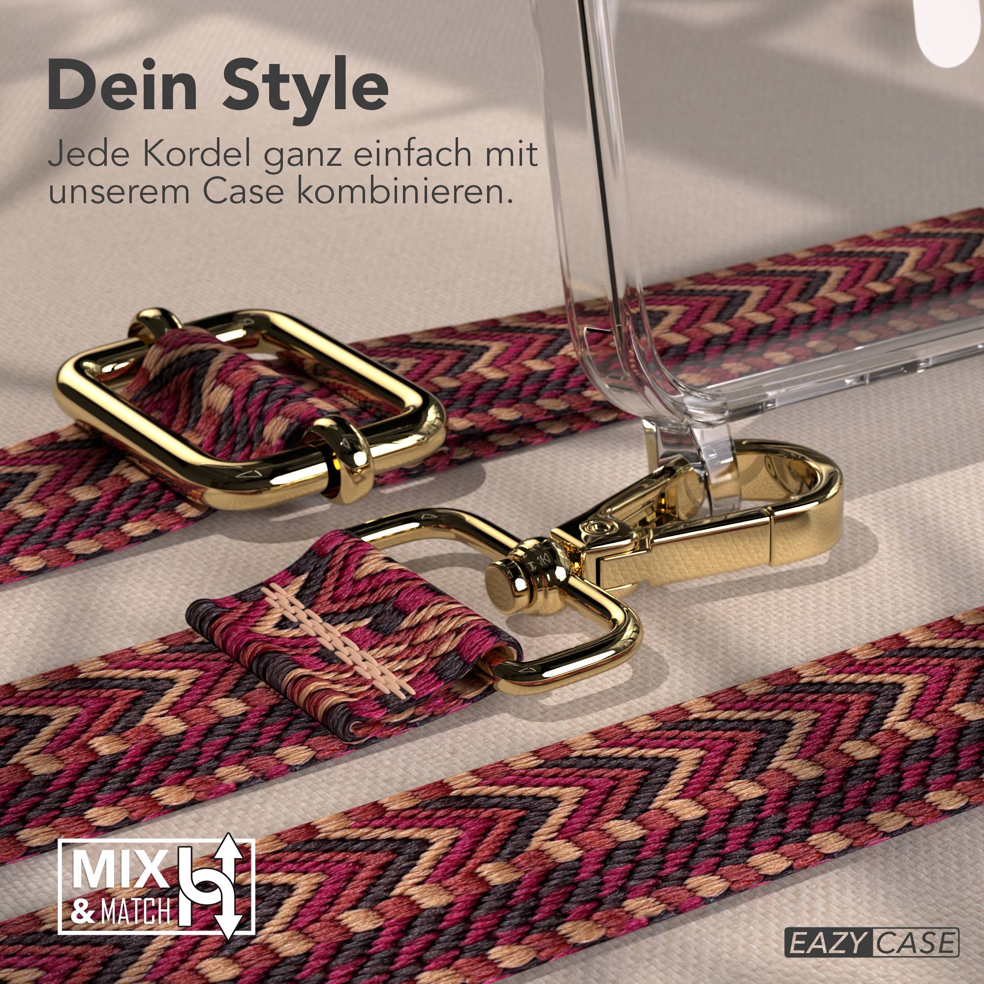 Samsung Galaxy A57 MagSafe Handykette mit verstellbarem Boho Band Set