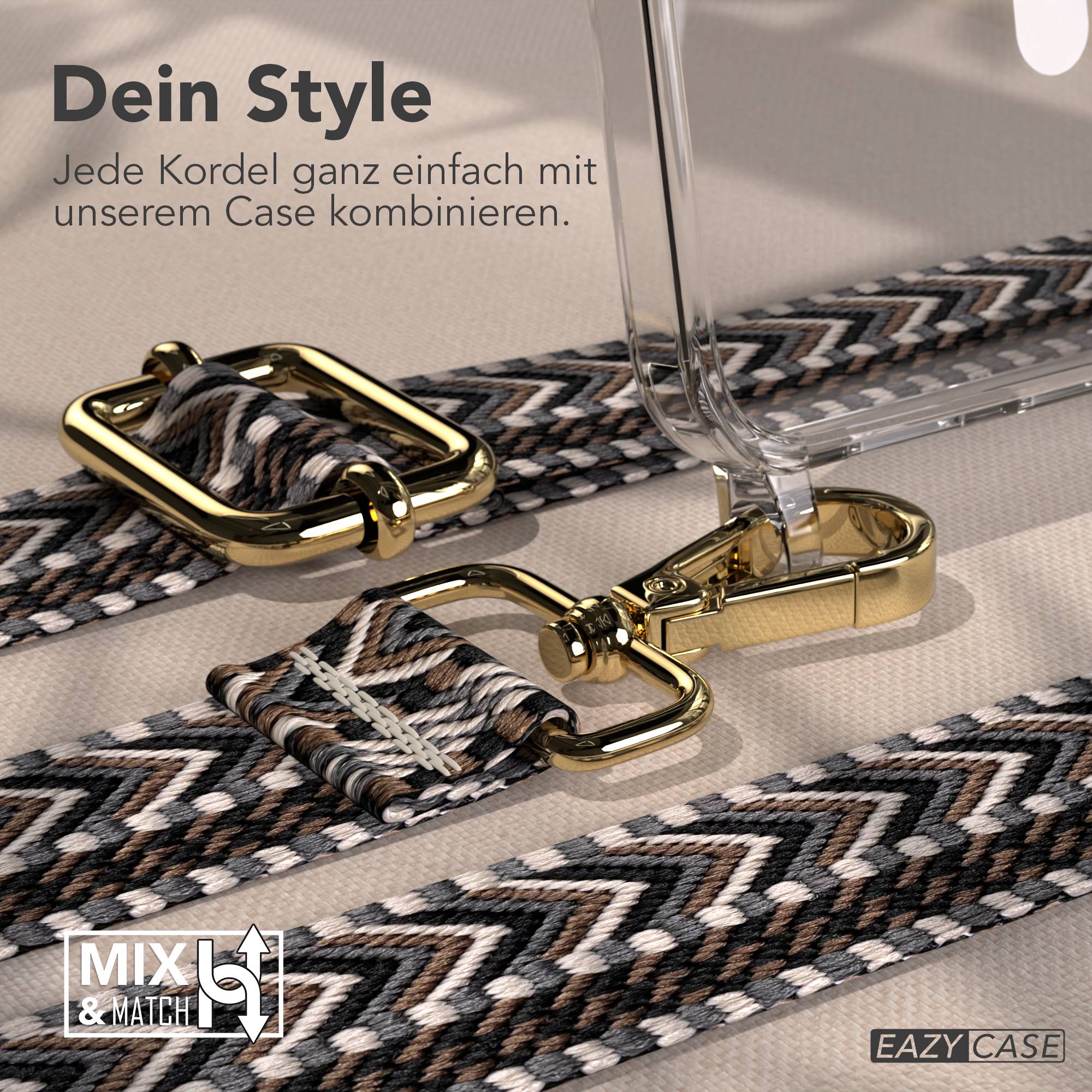 Samsung Galaxy A57 MagSafe Handykette mit verstellbarem Boho Band Set