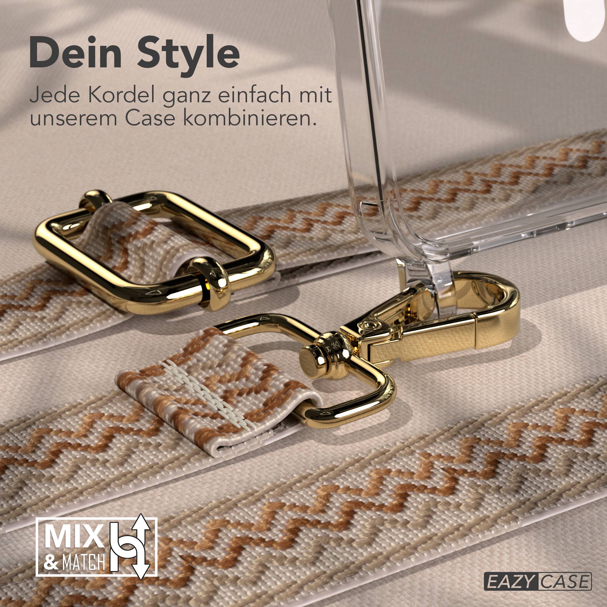 Samsung Galaxy A57 MagSafe Handykette mit verstellbarem Boho Band Set
