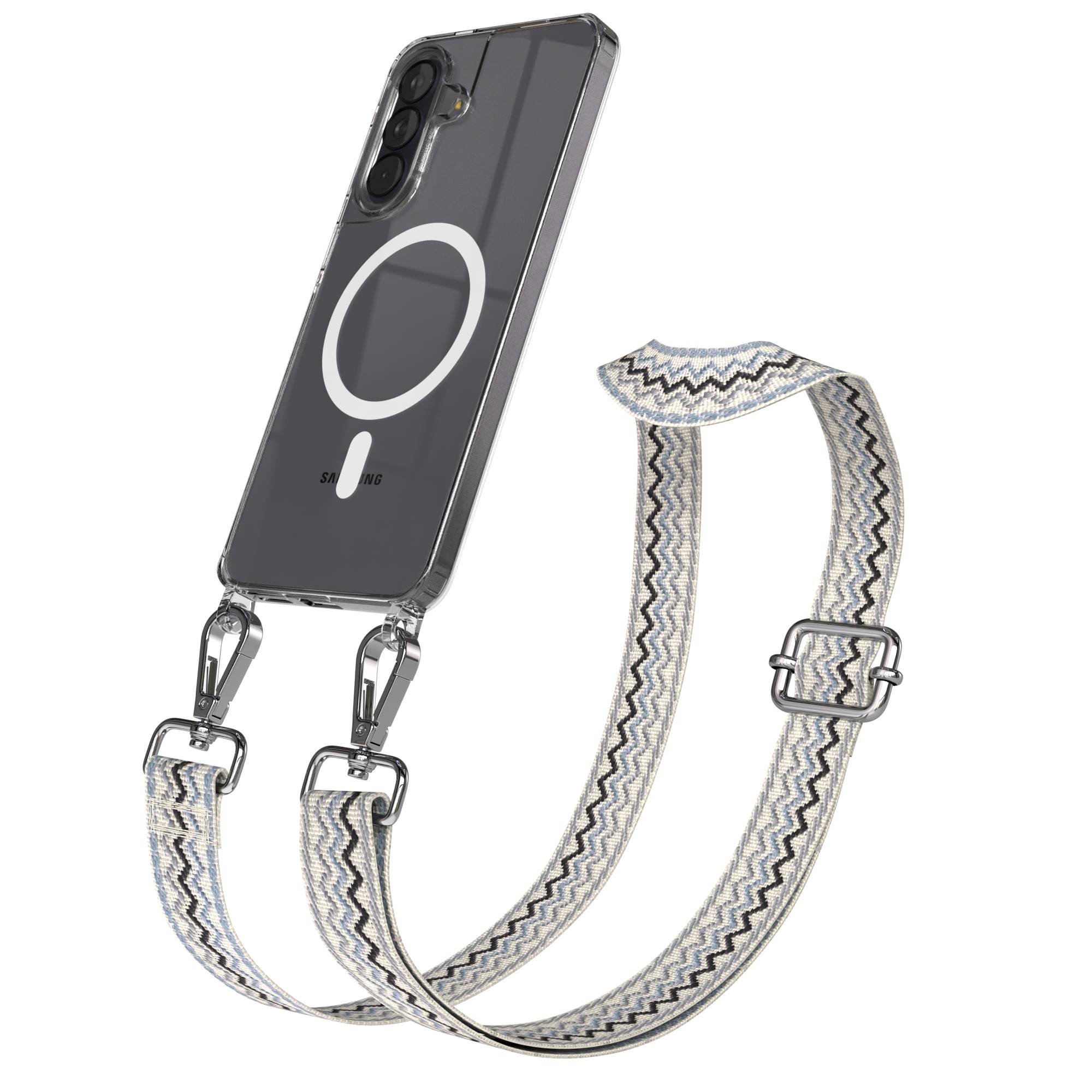 Samsung Galaxy A57 MagSafe Handykette mit verstellbarem Boho Band Set