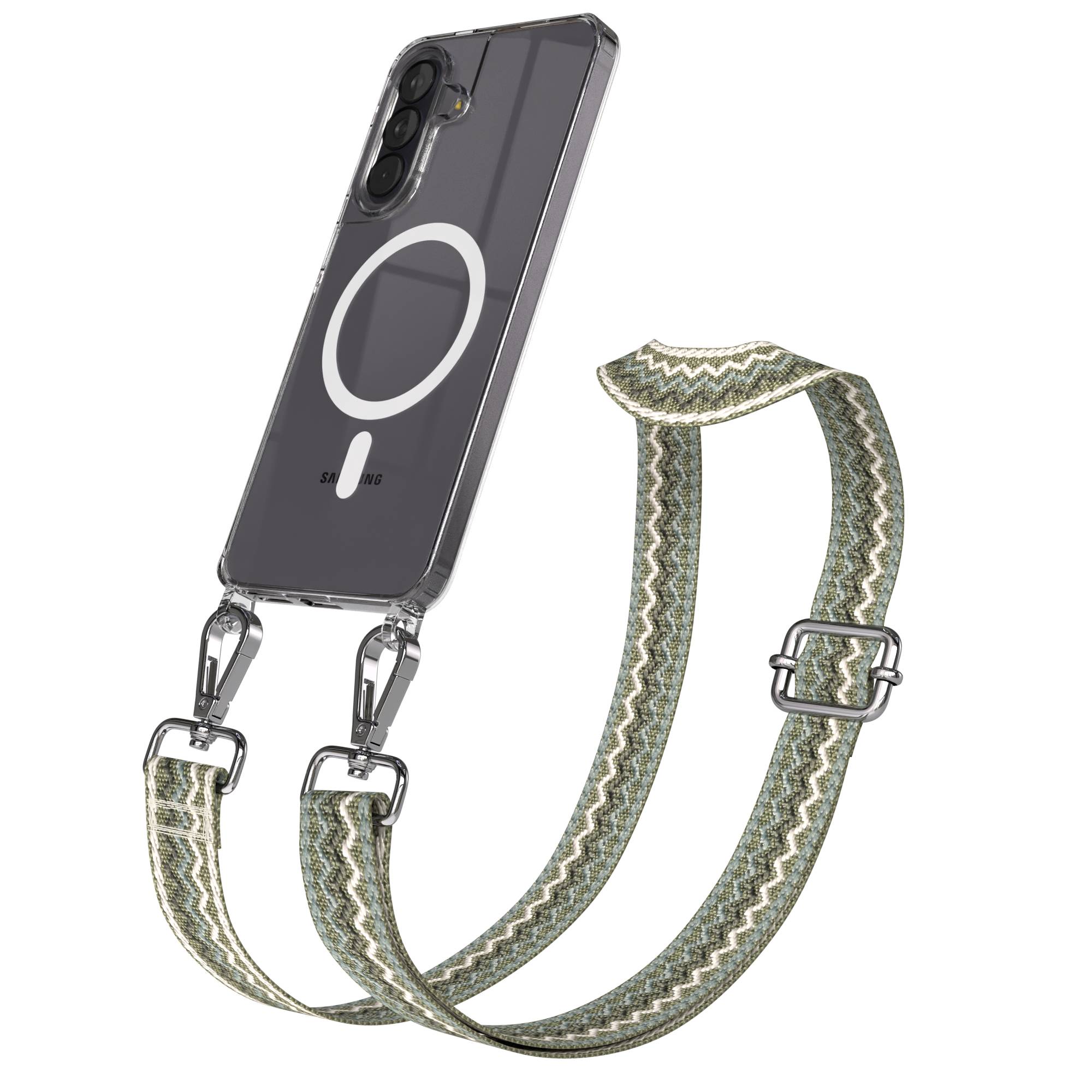 Samsung Galaxy A57 MagSafe Handykette mit verstellbarem Boho Band Set