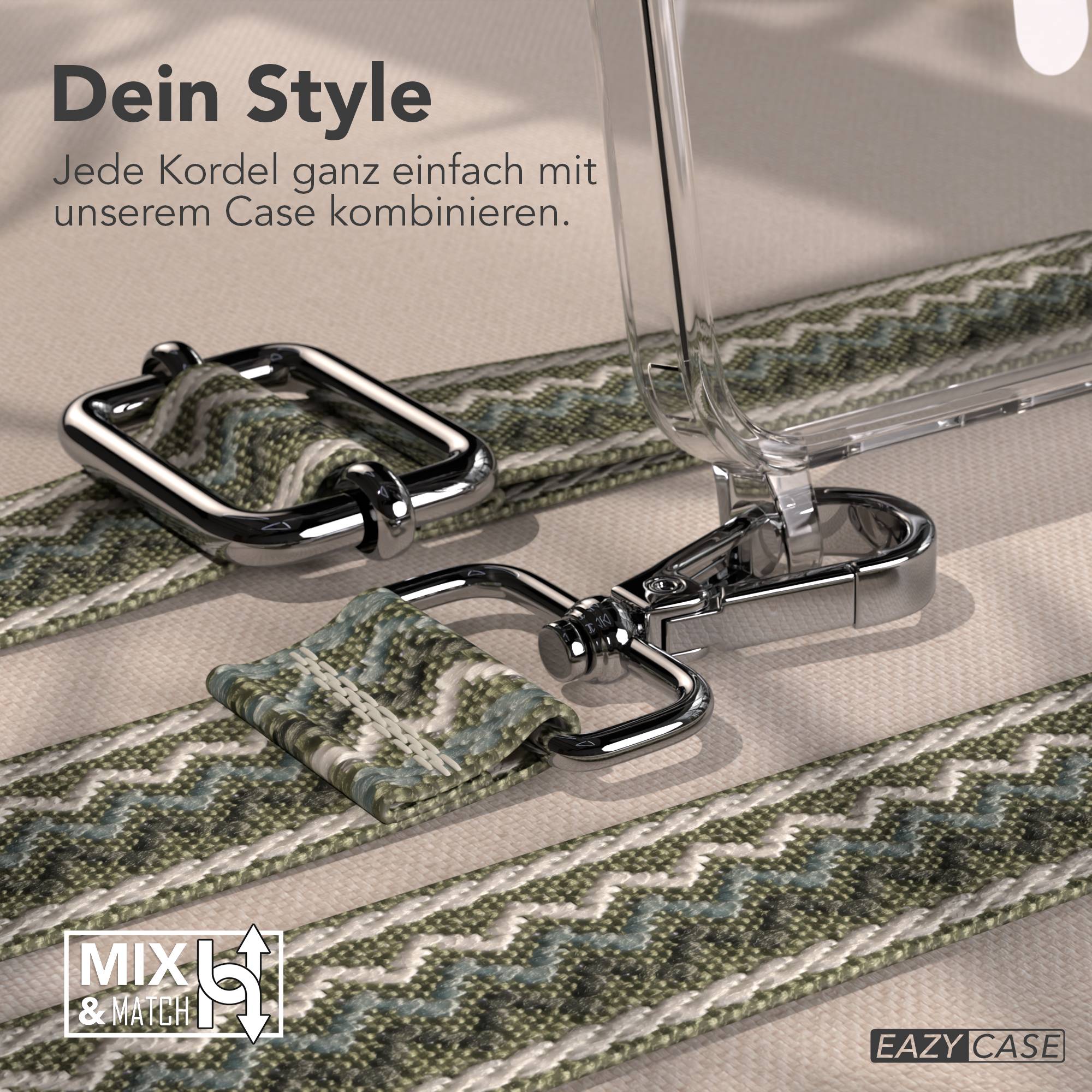 Samsung Galaxy A57 MagSafe Handykette mit verstellbarem Boho Band Set