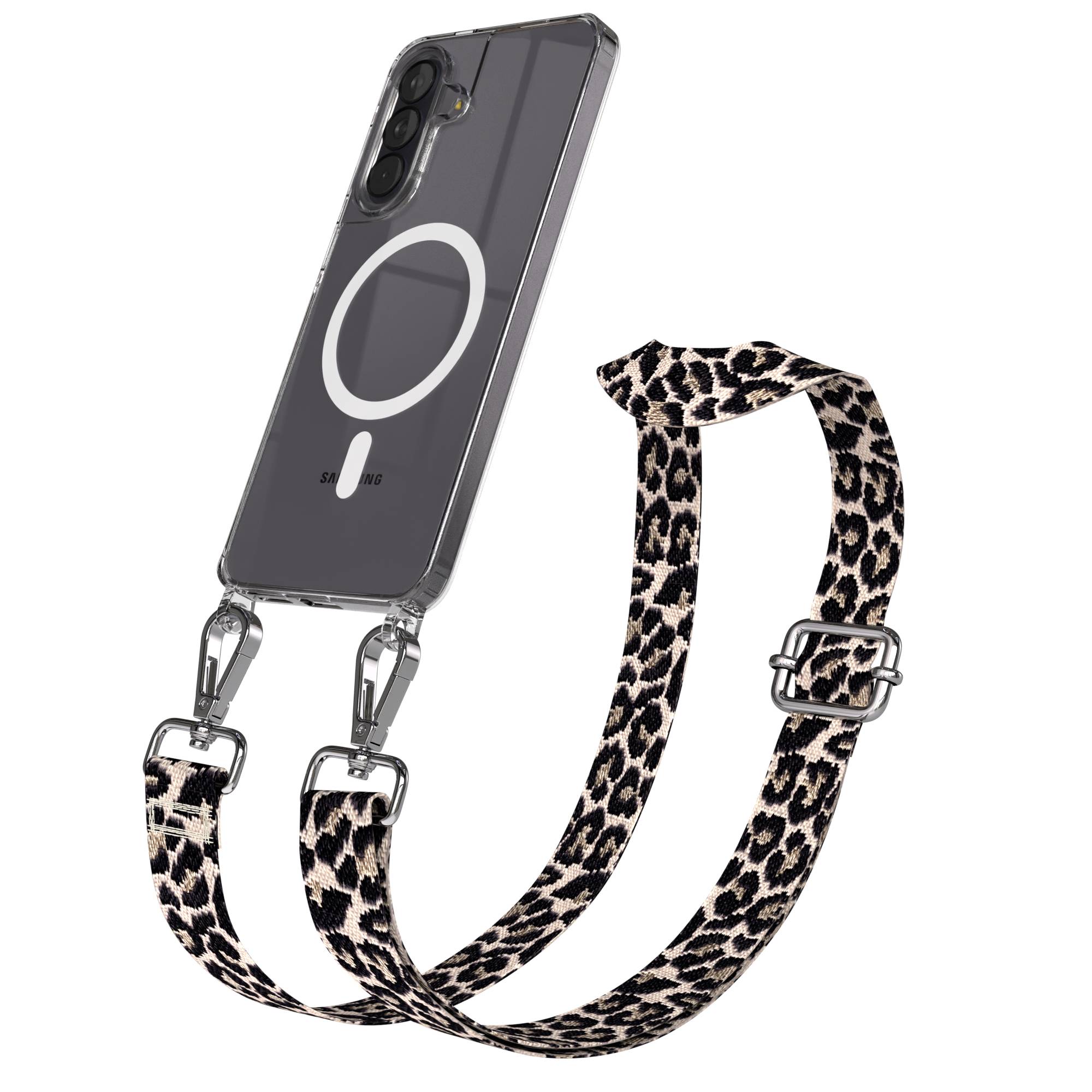 Samsung Galaxy A57 MagSafe Handykette mit Boho Band verstellbar