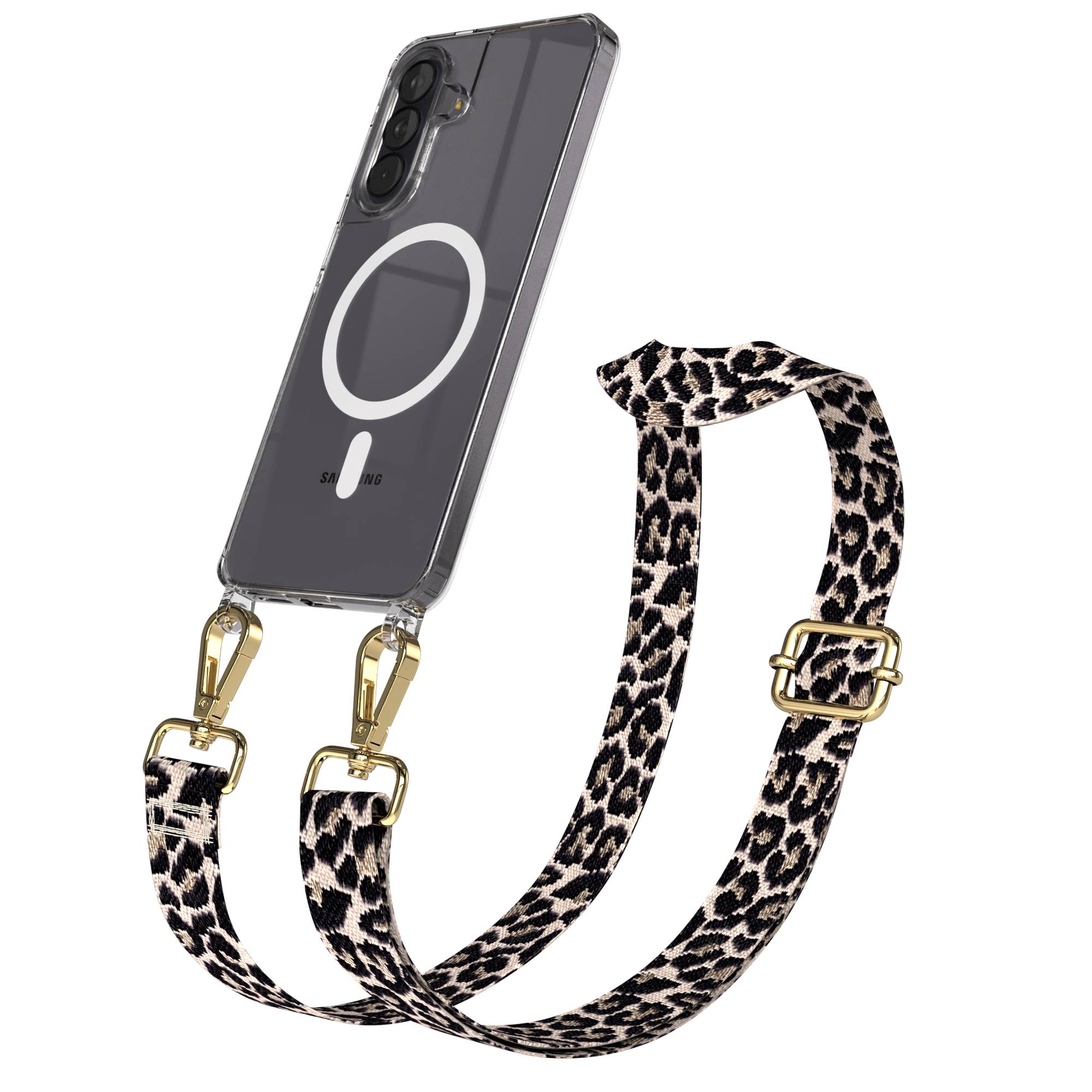 Samsung Galaxy A57 MagSafe Handykette mit Boho Band verstellbar