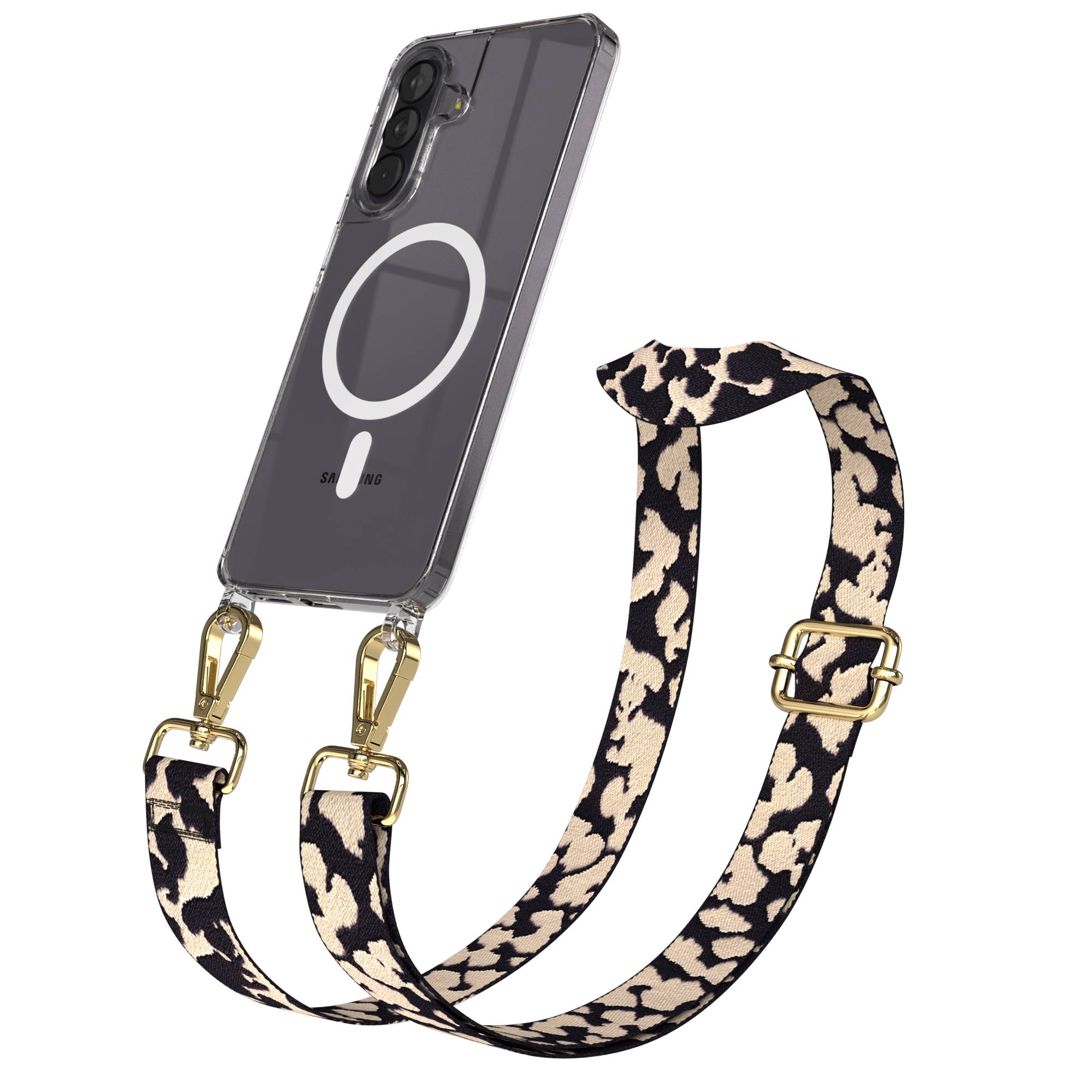 Samsung Galaxy A57 MagSafe Handykette mit Boho Band verstellbar