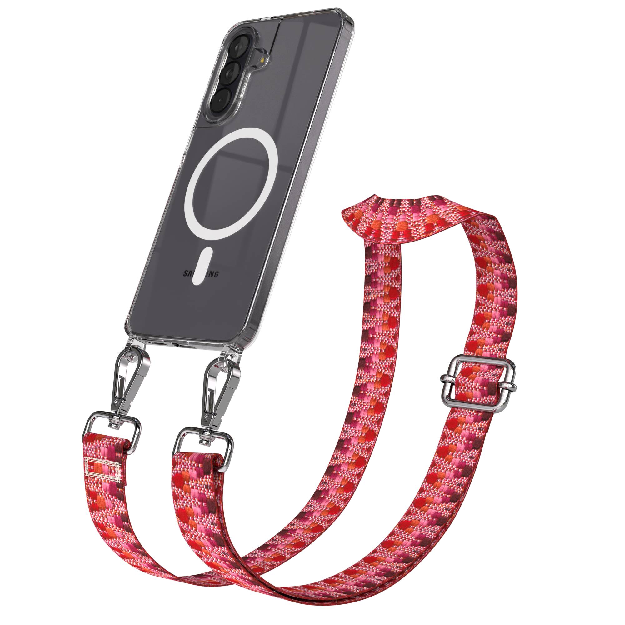 Samsung Galaxy A57 MagSafe Handykette mit verstellbarem Boho Band Set