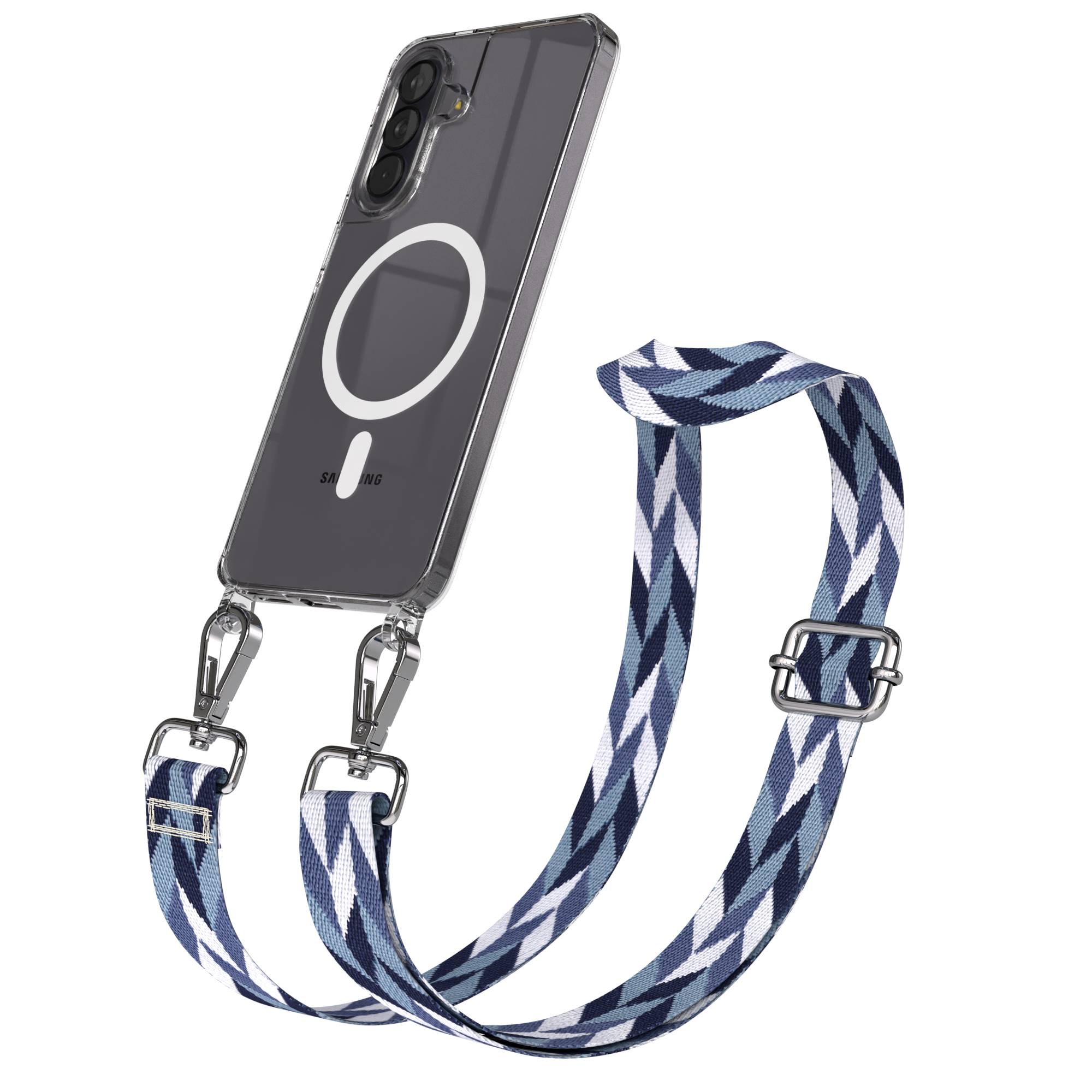 Samsung Galaxy A57 MagSafe Handykette mit Boho Band verstellbar