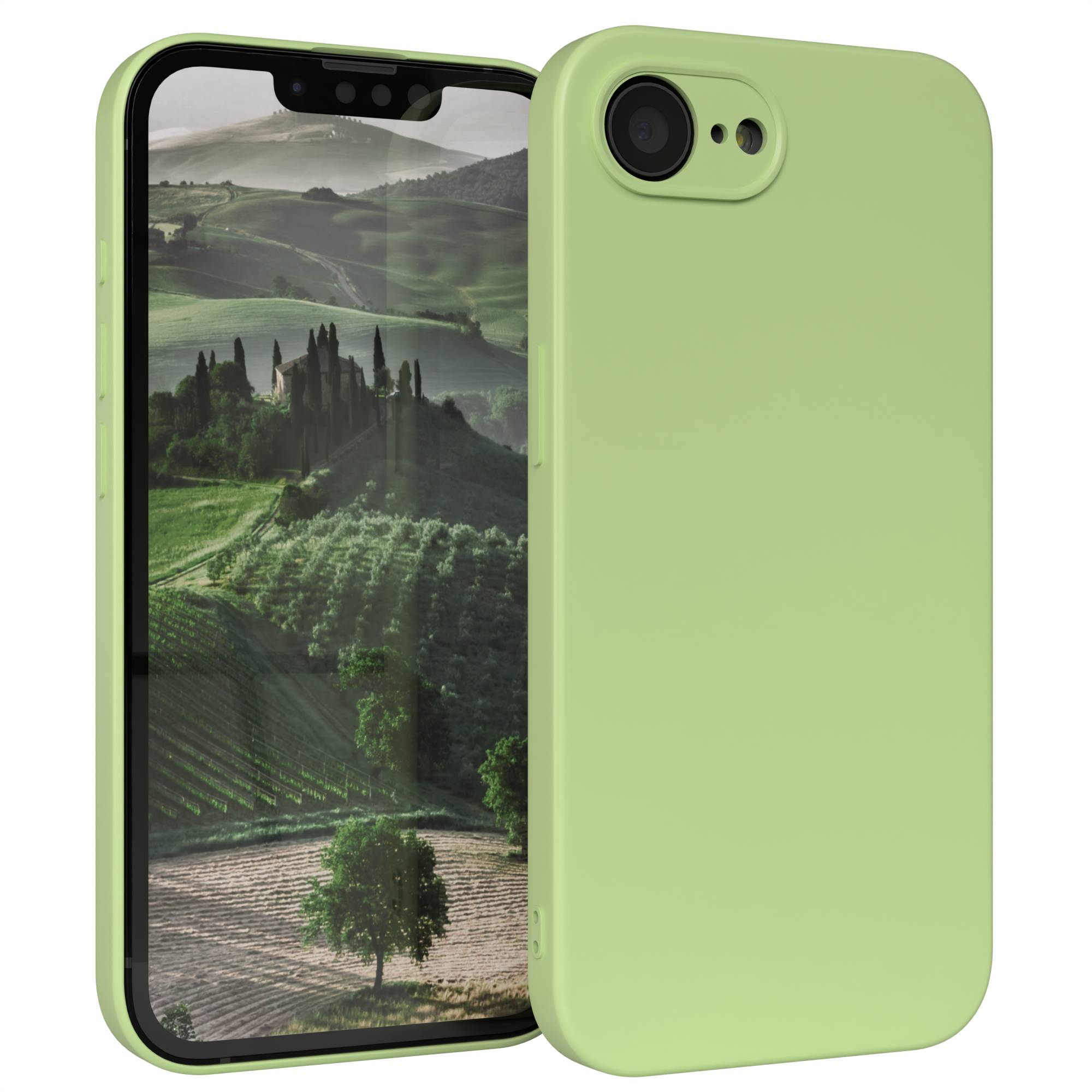 Apple iPhone 17e transparente Silikonhülle mit Kameraschutz von EAZY CASE