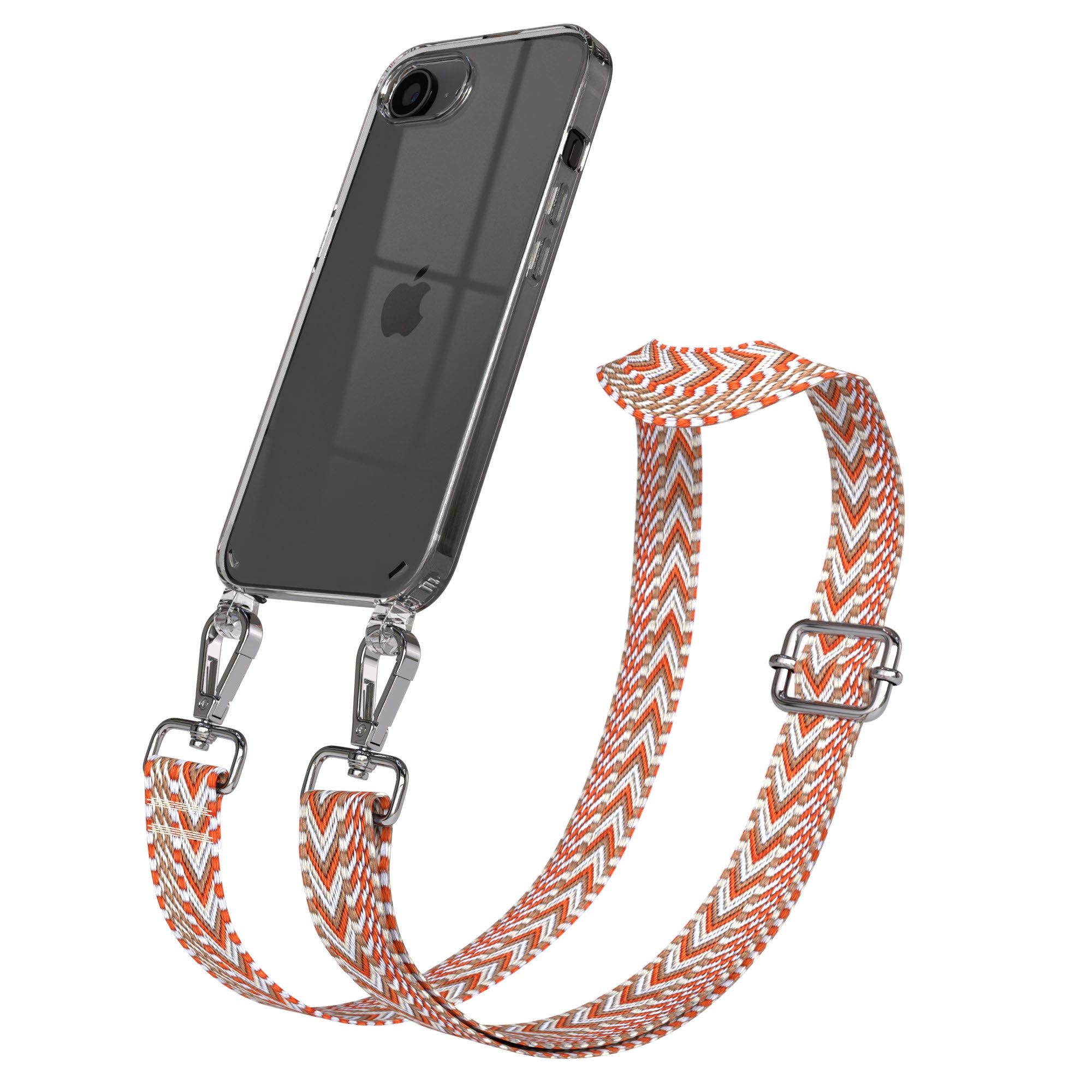 iPhone 17e Handykette mit Boho Band verstellbarer Trageriemen EAZY CASE