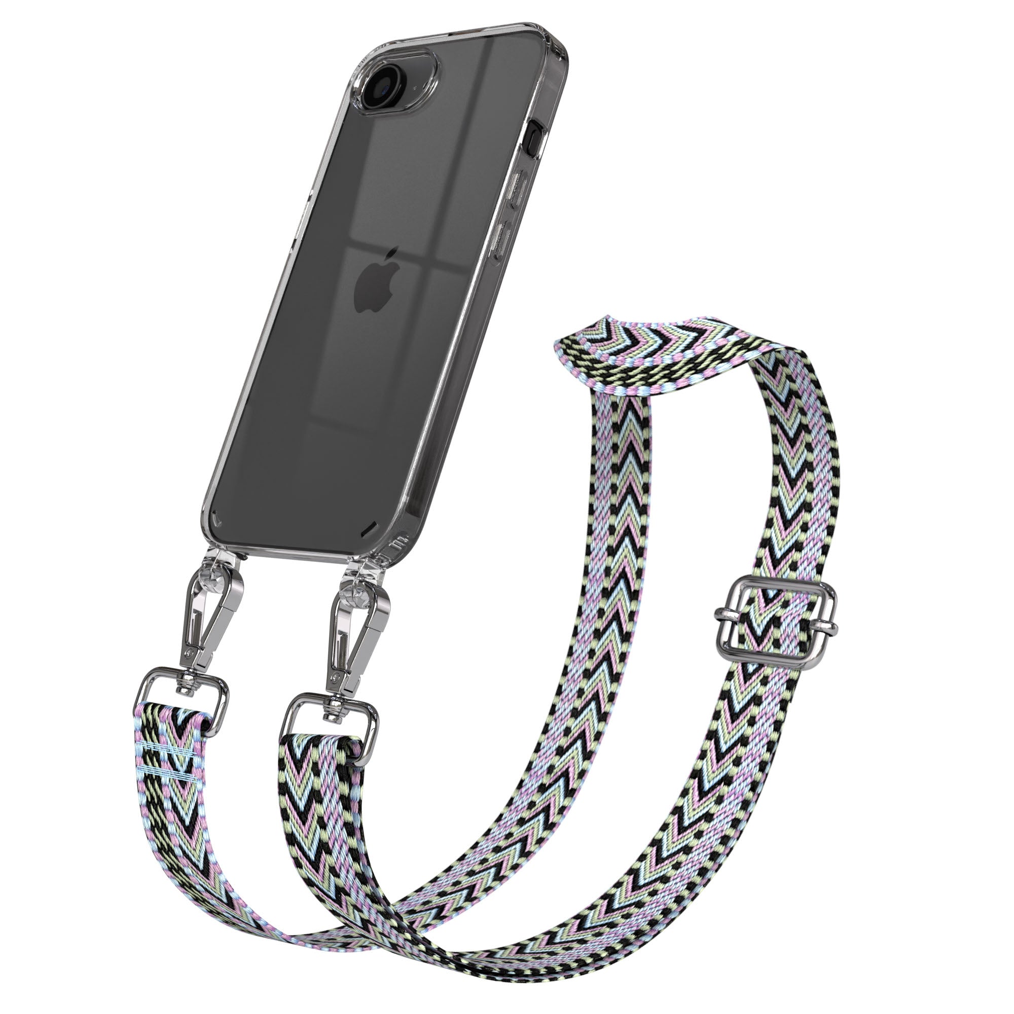 iPhone 17e Handykette mit Boho Band verstellbarer Trageriemen EAZY CASE