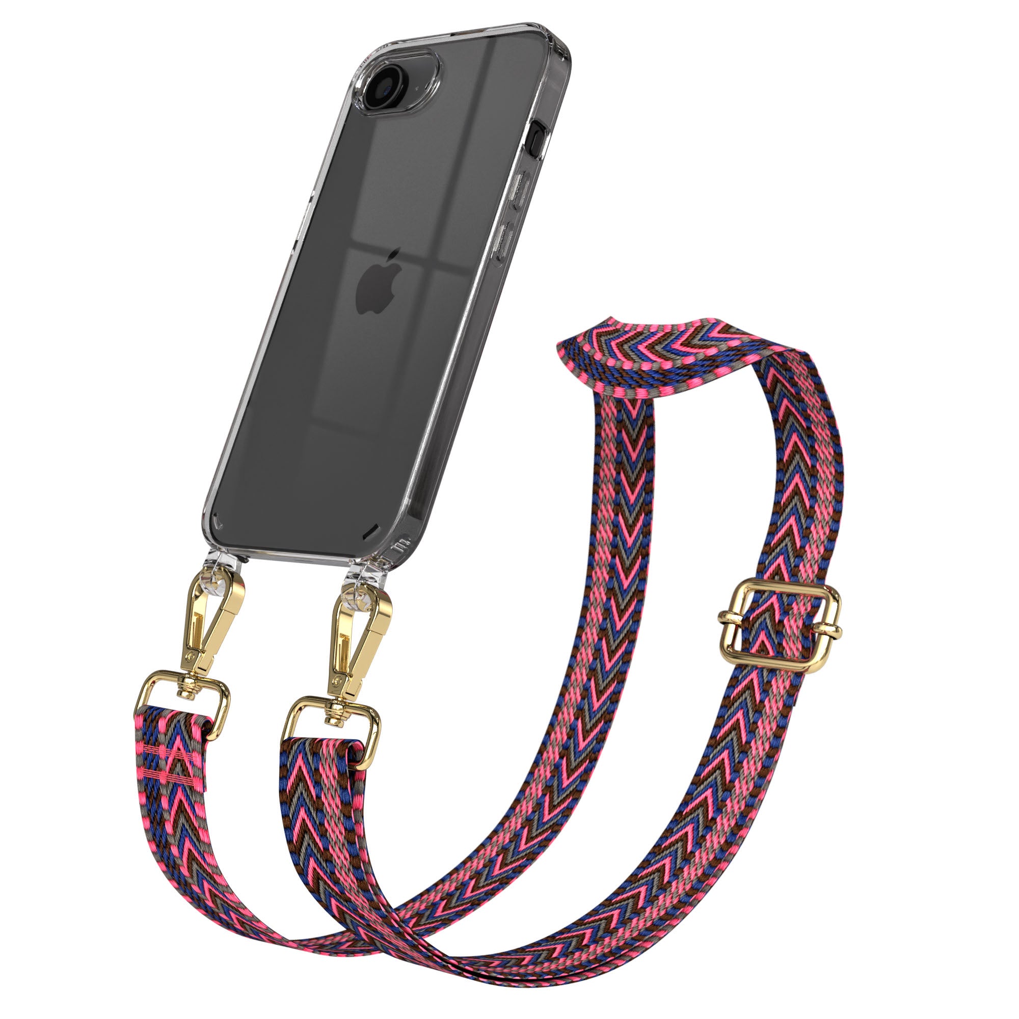 iPhone 17e Handykette mit Boho Band verstellbarer Trageriemen EAZY CASE