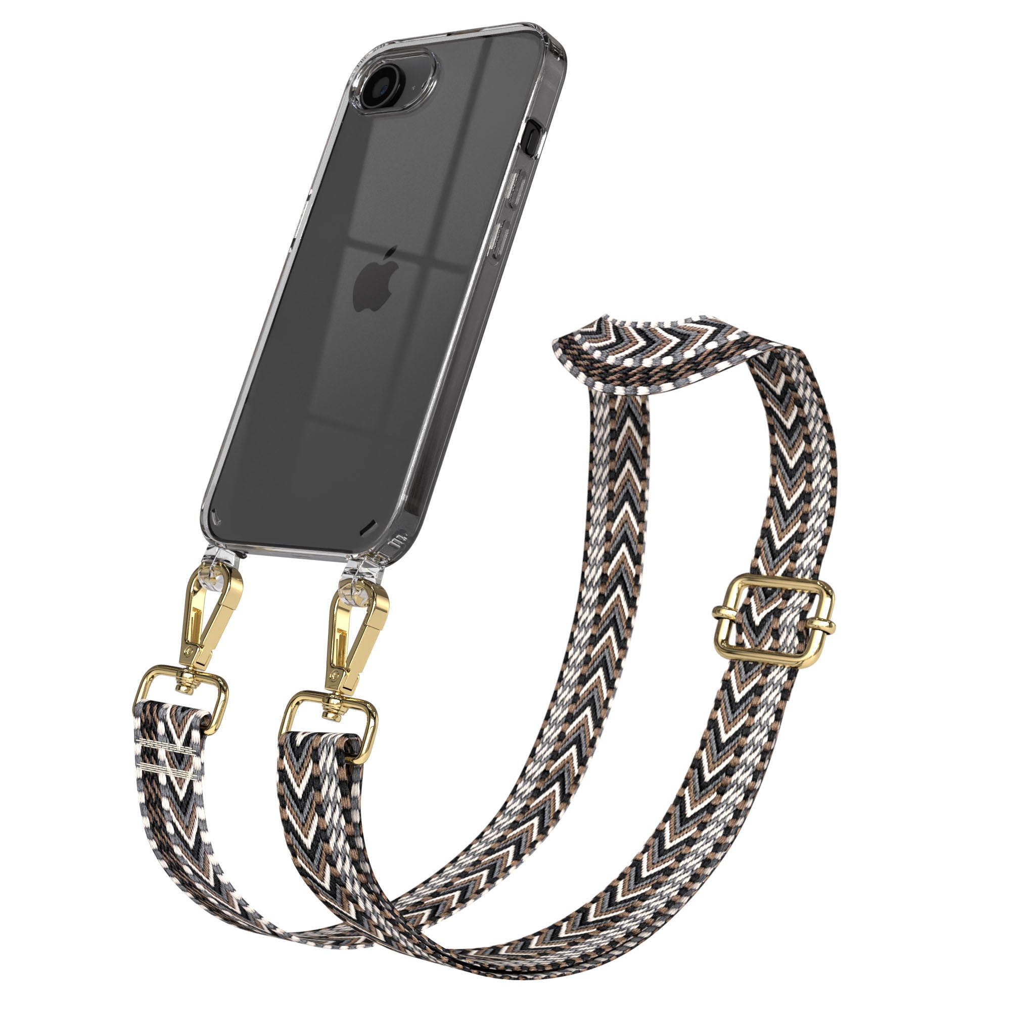 iPhone 17e Handykette mit Boho Band verstellbarer Trageriemen EAZY CASE
